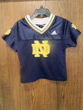 Notre Dame Adidas Jersey Size 2T