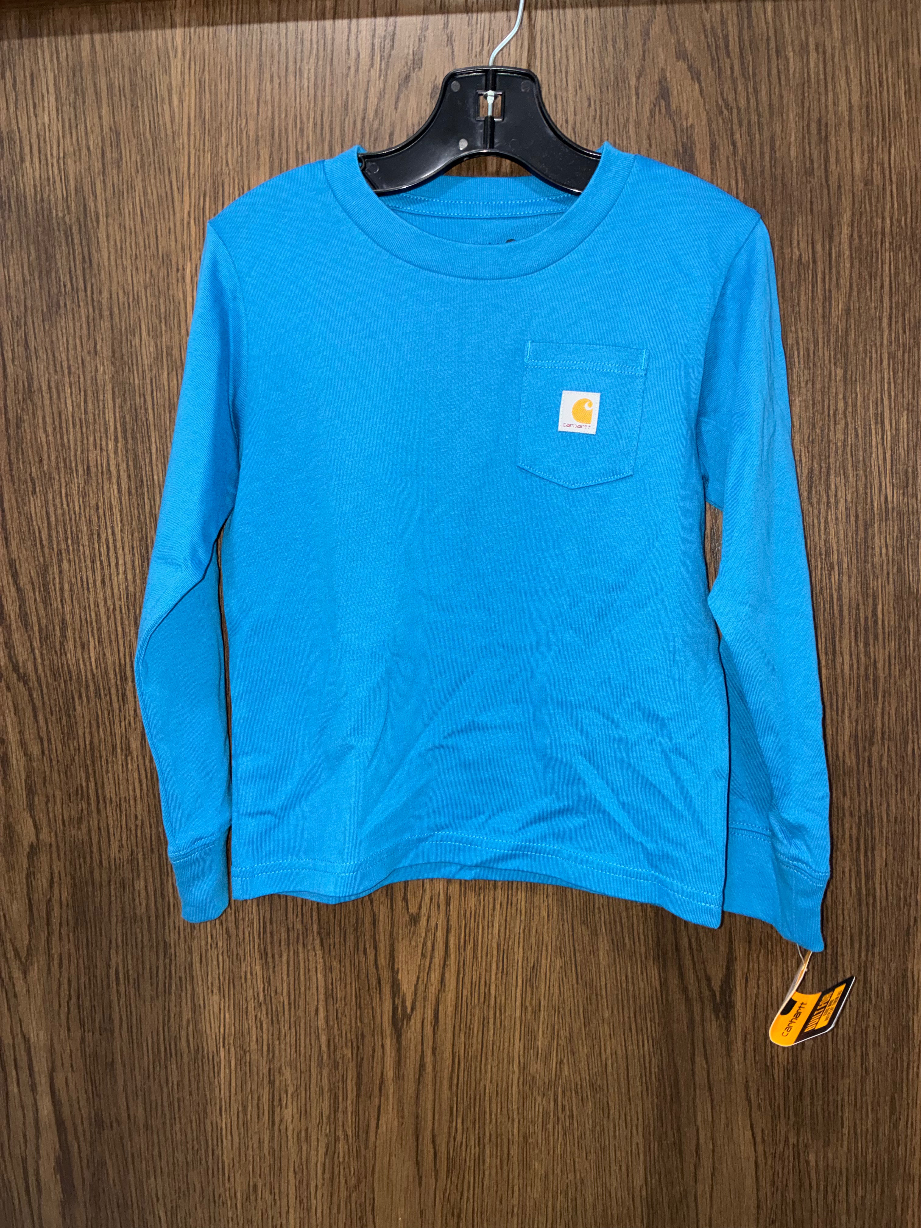 Carhartt Boys Pocket Long Sleeve T-Shirt Size 2T NWT