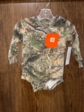 Carhartt Baby Long-Sleeve T-Shirt Pocket Onesie 12mos 12 Months EUC