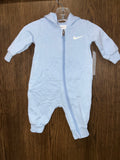 Nike Baby Boys Essentials
Baby Hooded Coverall Romper  Size 3 mos 3 Months