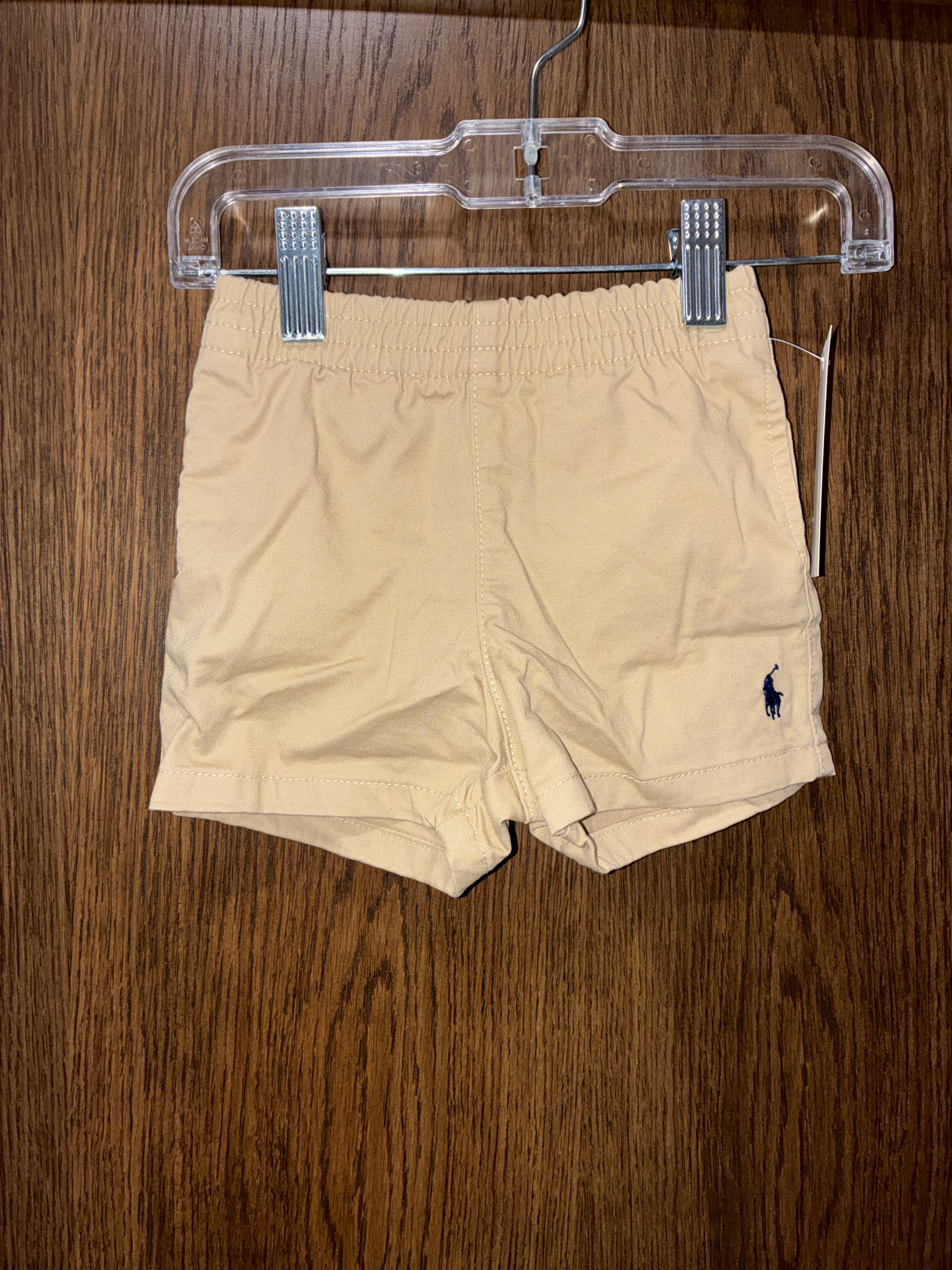 Polo Ralph Lauren Baby Boys Pull On Twill Khaki Shorts Size 3 Months