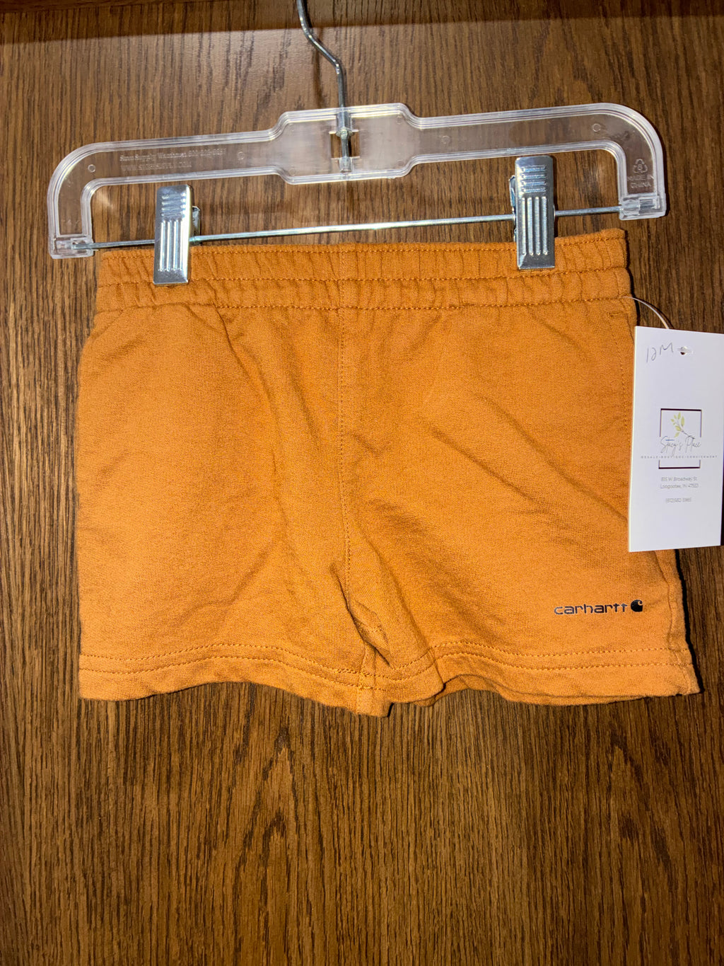 Carhartt Rugged Flex Baby Boys Shorts Size 12 Months