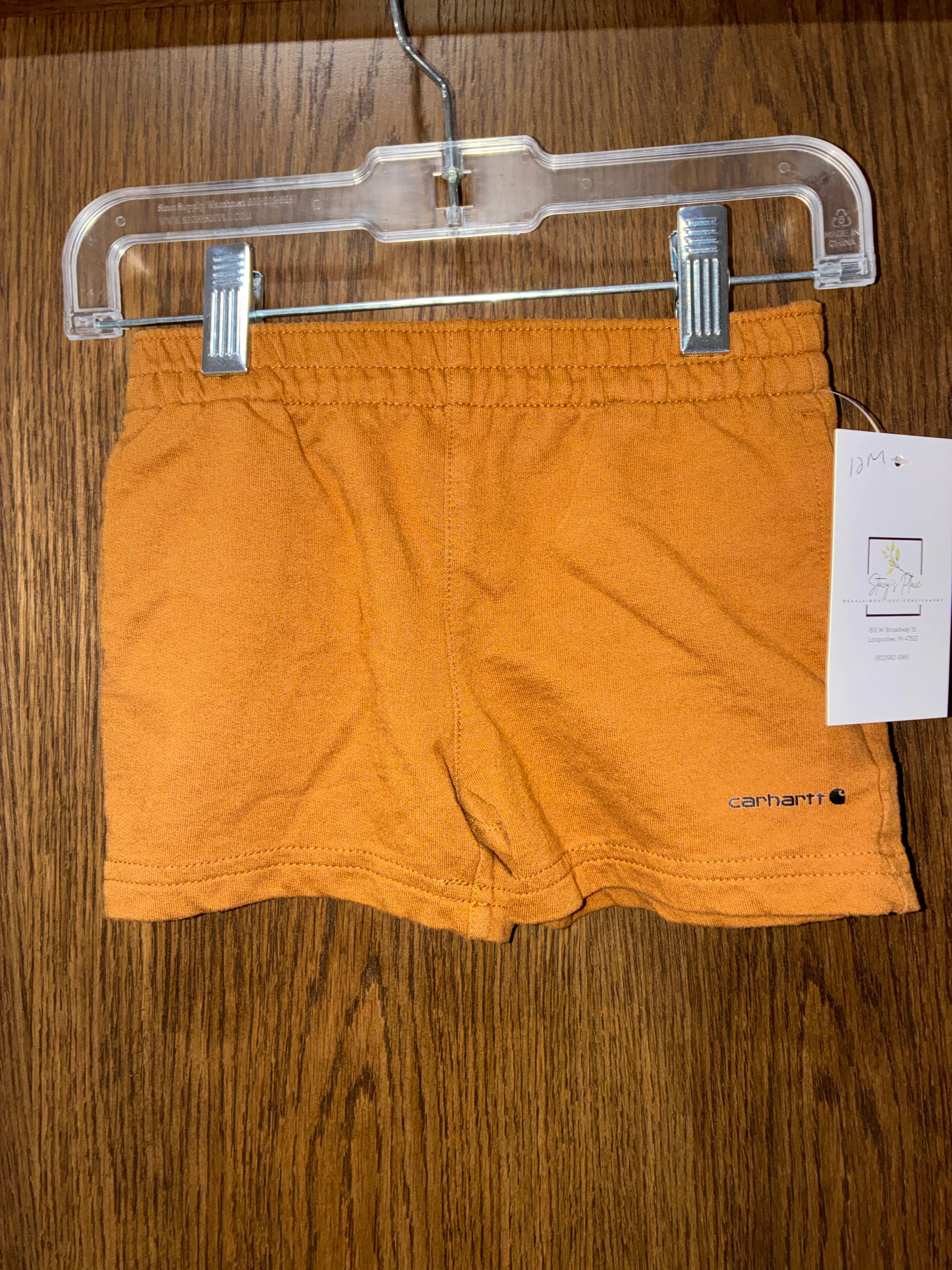 Carhartt Rugged Flex Baby Boys Shorts Size 12 Months