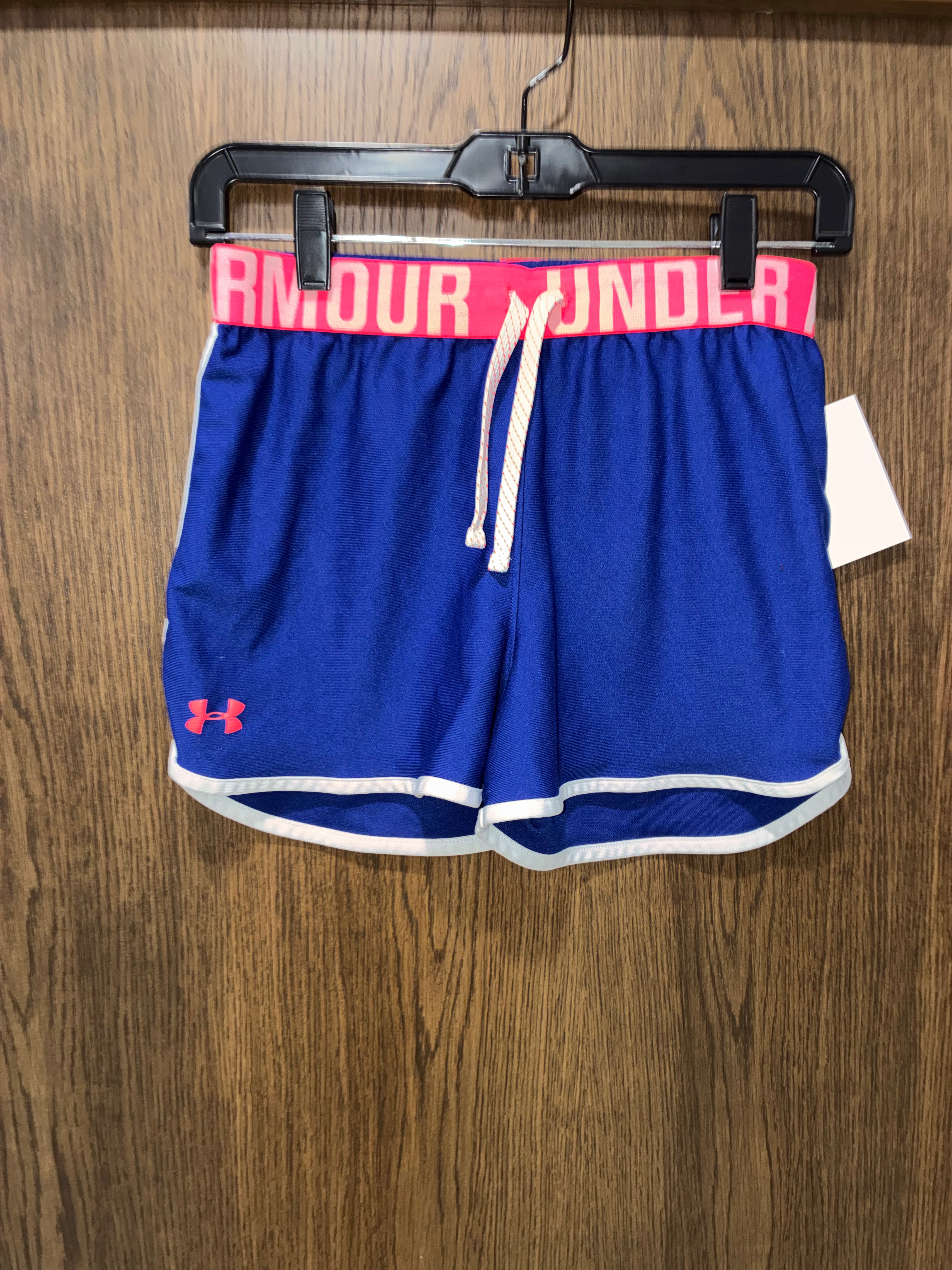 Under Armour Girls Play Up Shorts YL 12/14 Youth Large