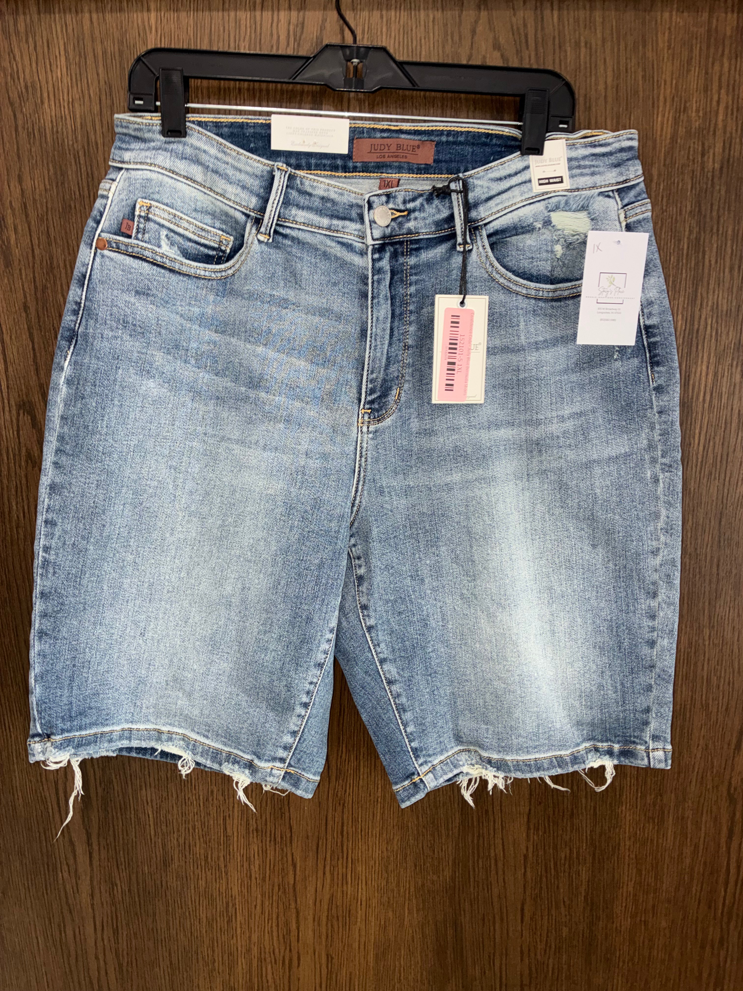 Judy Blue NWT High Waist Shorts PLUS 1X