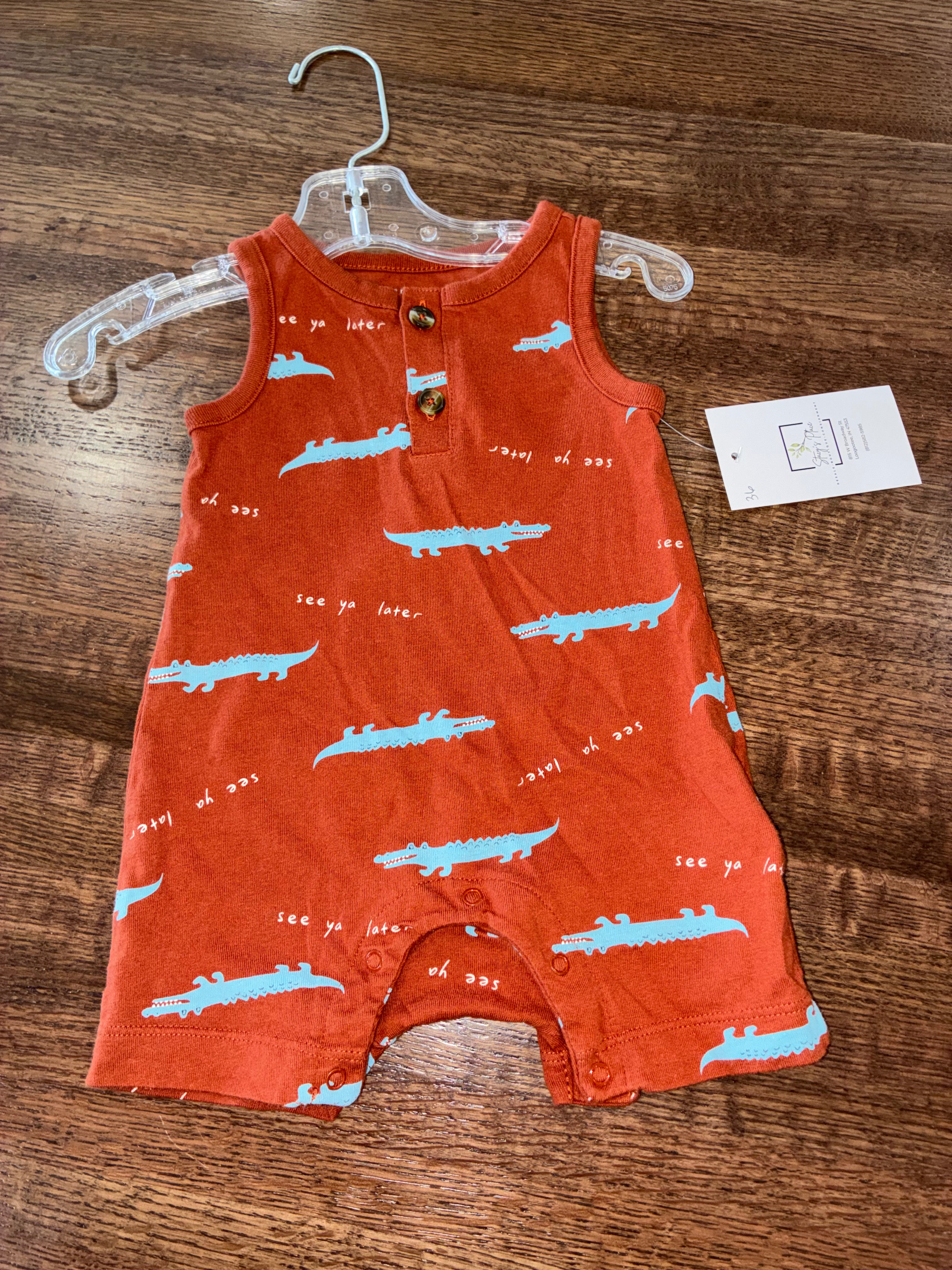 Old Navy Boy’s Romper 3-6 Months EUC