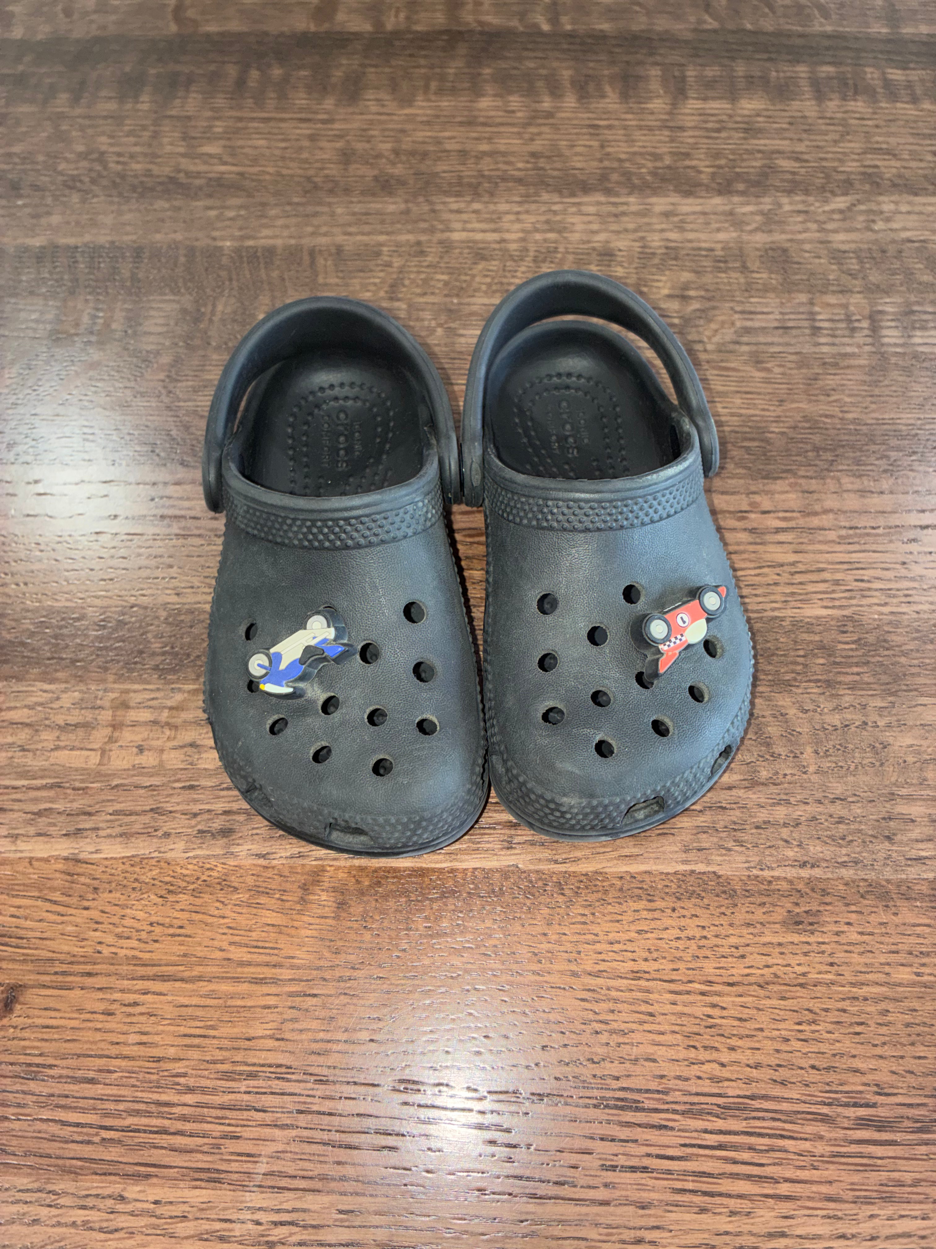 Black Crocs Toddler Boys 8C