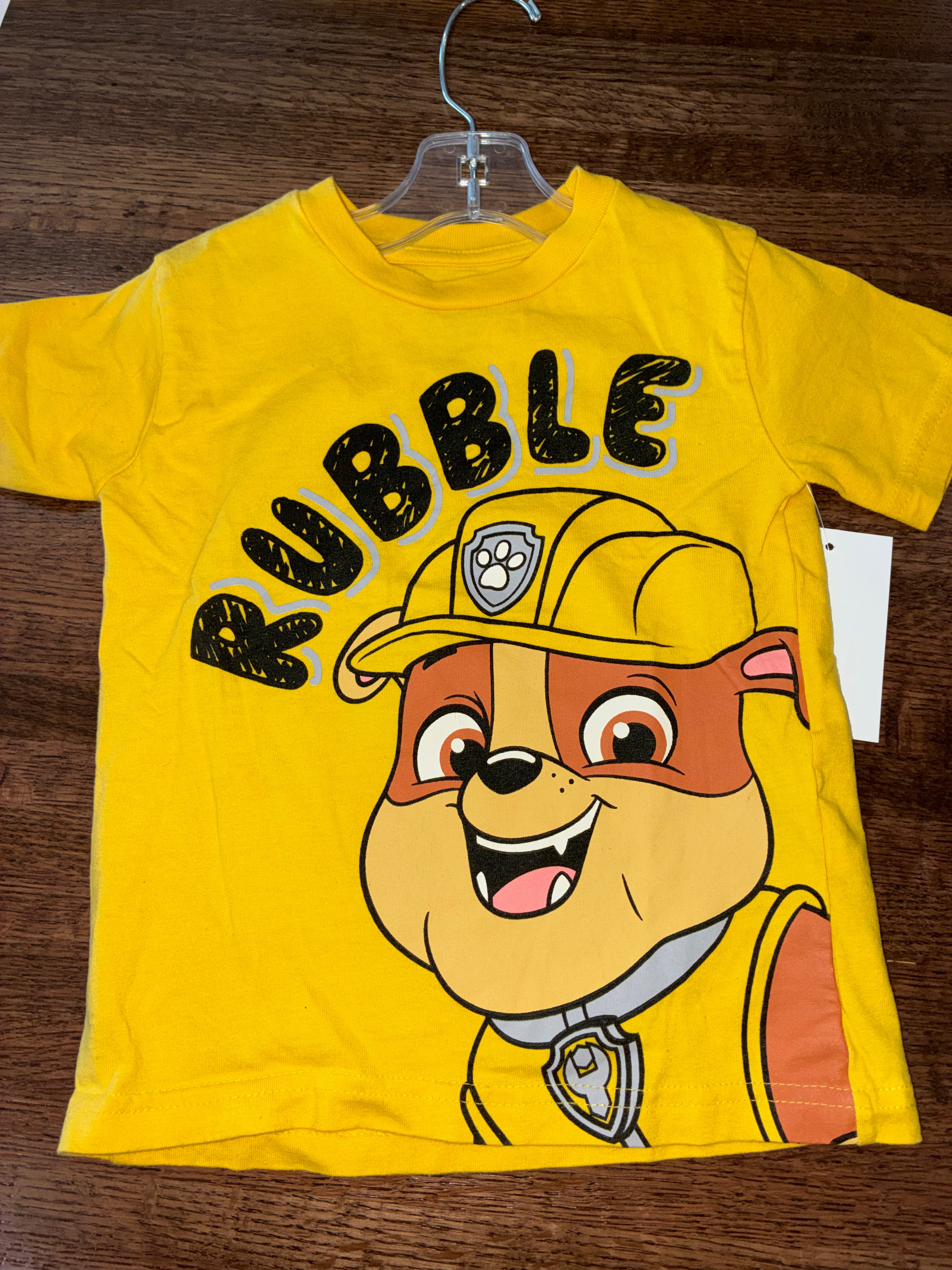 Paw Patrol Rubble T-Shirt 2T EUC