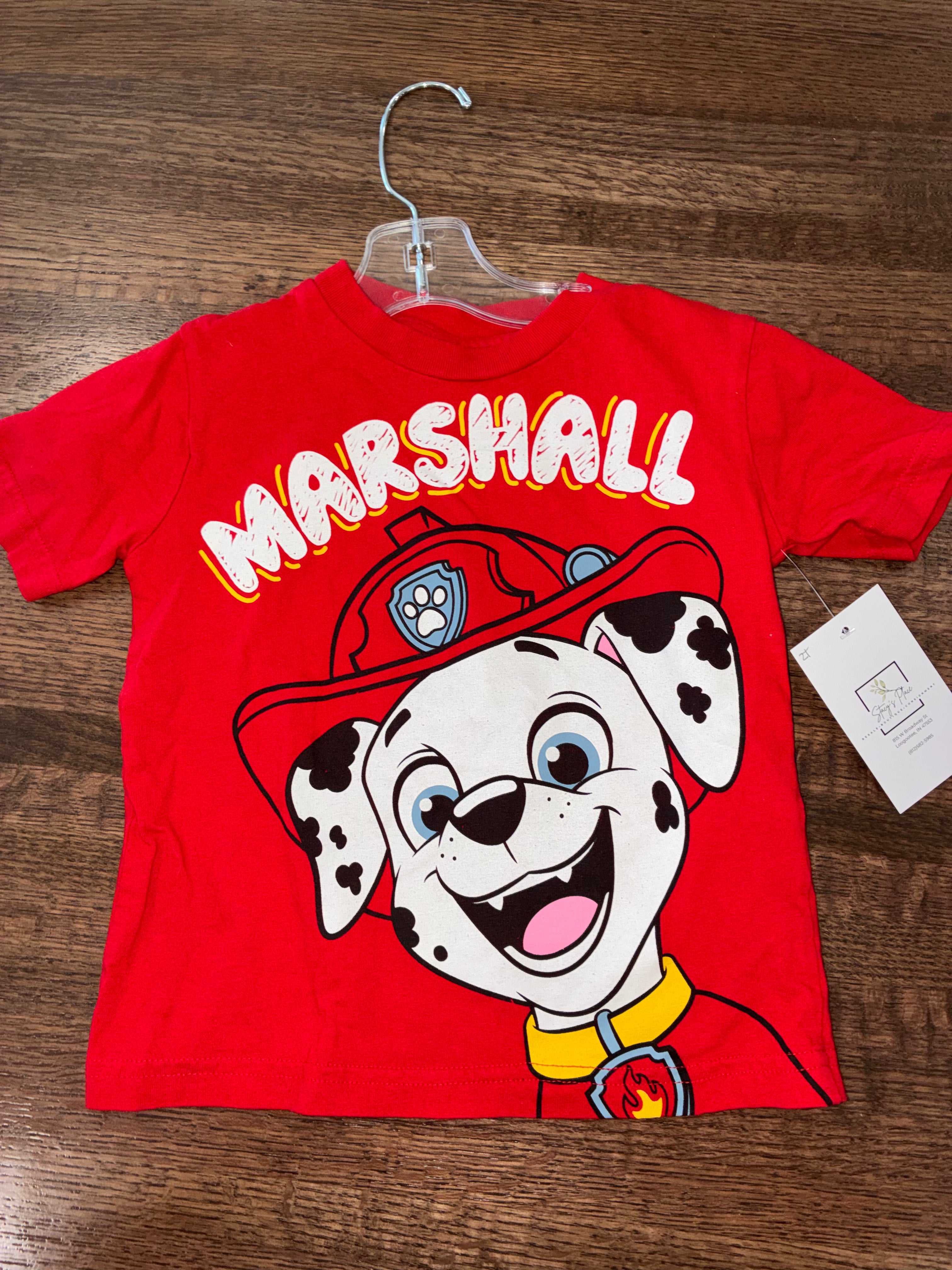 Paw Patrol Marshall T-Shirt 2T EUC