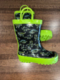 Chatties Toddler Dino Rain Boots Size 7/8