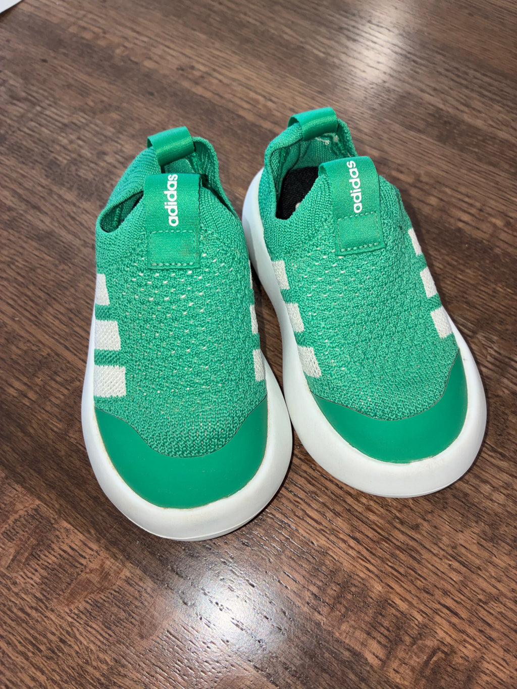 Adidas Boys Bubble Comfy Easy On Toddler Shoes Size 6