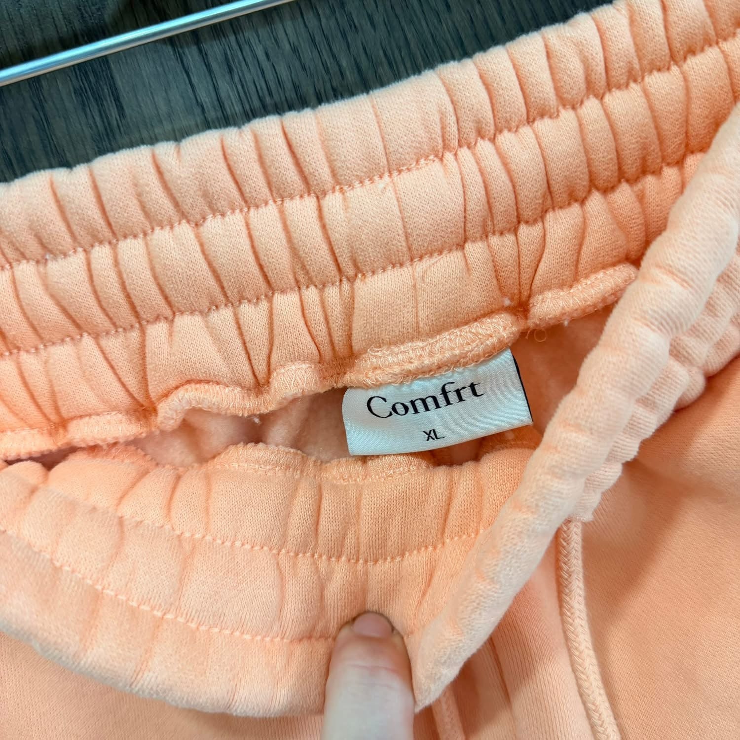 Cmfrt Collection Pastel Creamsicle Shorts Size XL