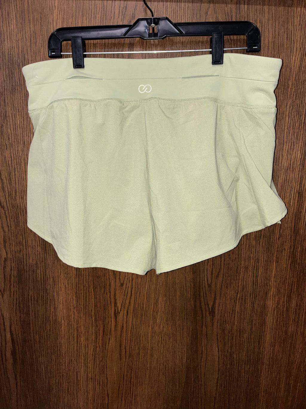 Calia Carrie Underwood Calia Kick It Up Performance Shorts 3" Inseam Moss Green Size Large