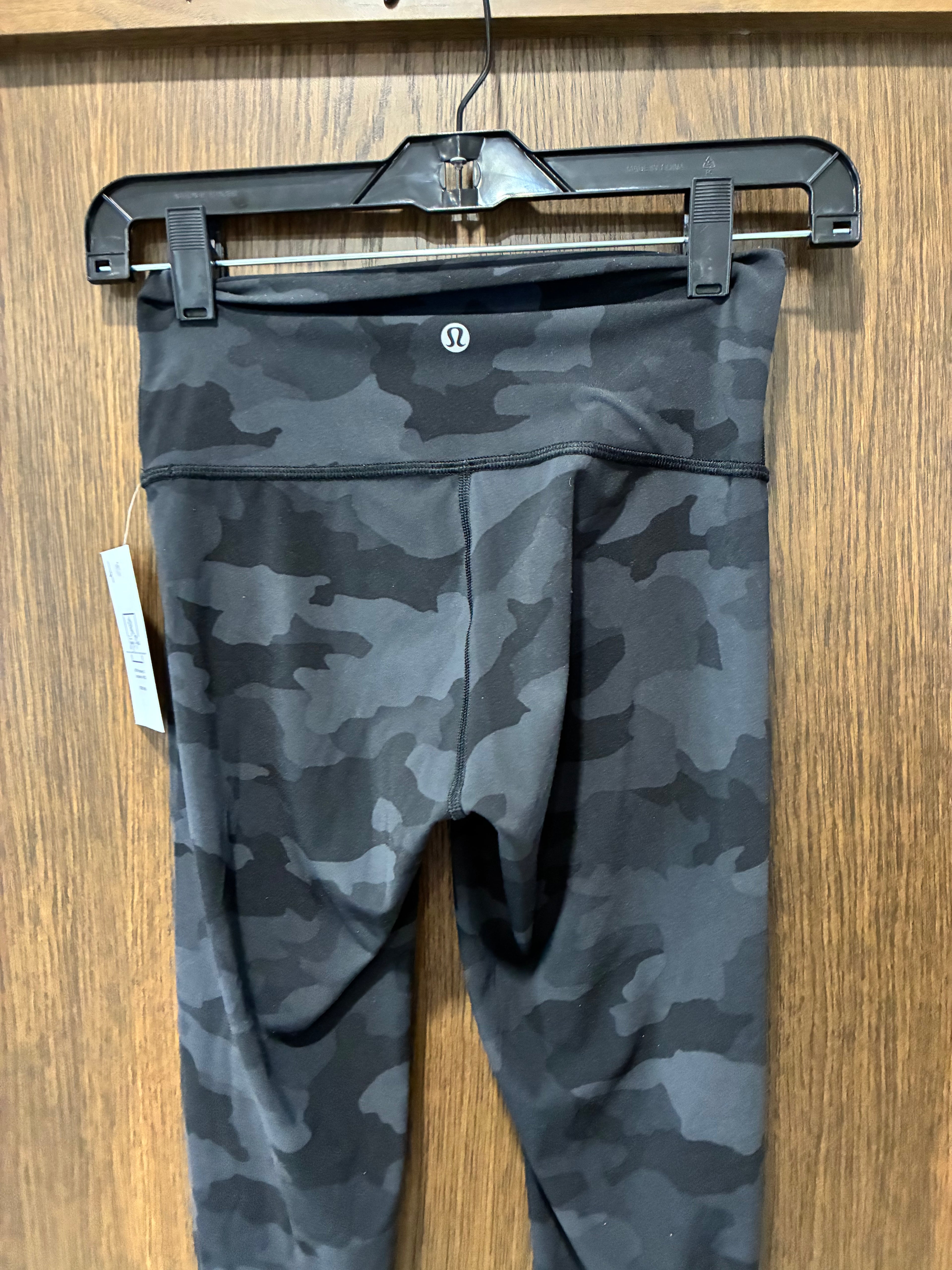 Lululemon Wunder Train Camo High-Rise Tights  25" Size 4