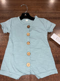 Boutique Baby Boy's Button Romper size 6-12 Months