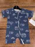 Boutique Baby Boy's Car Romper size 6-12 Months