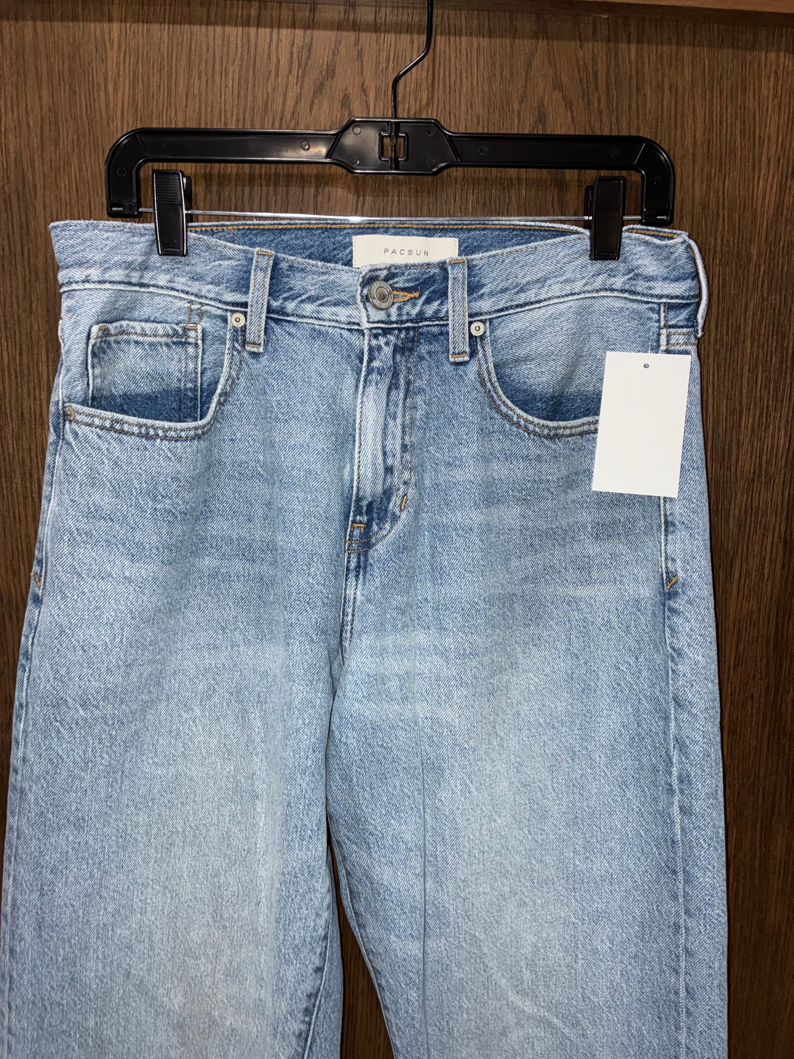 PACSUN Men’s Wide Leg Baggy Jeans Size 30x30