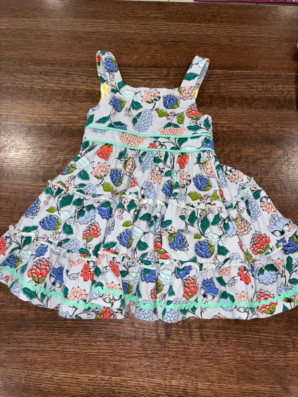 Matilda Jane Tag Your It Button Twirl Dress Size 2