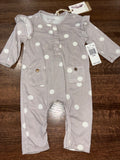 Jessica Simpson Girl’s Ruffle Sleeve Romper 6-9 Months NWT