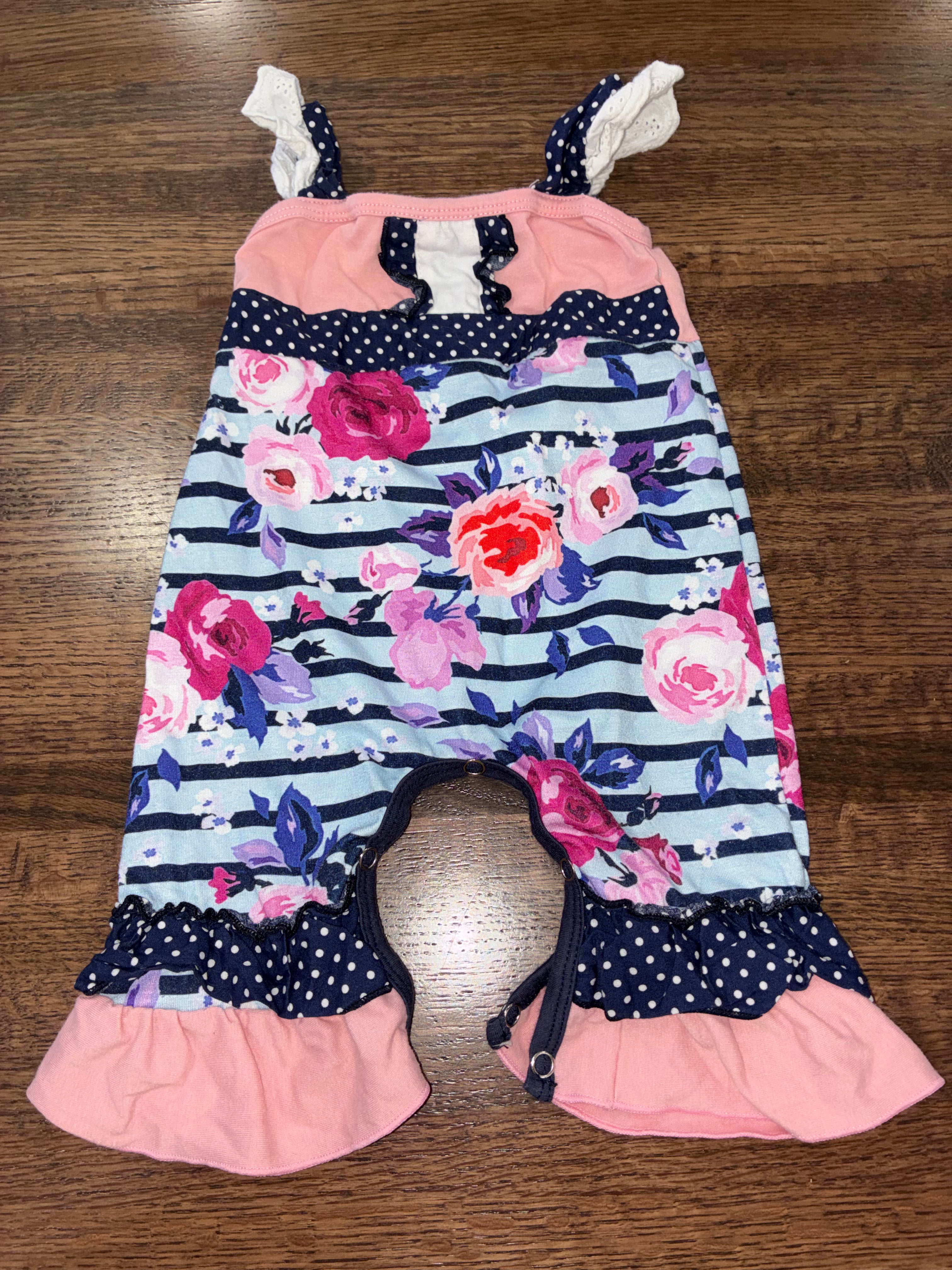Floral Boutique Ruffle Romper 3-6 Months