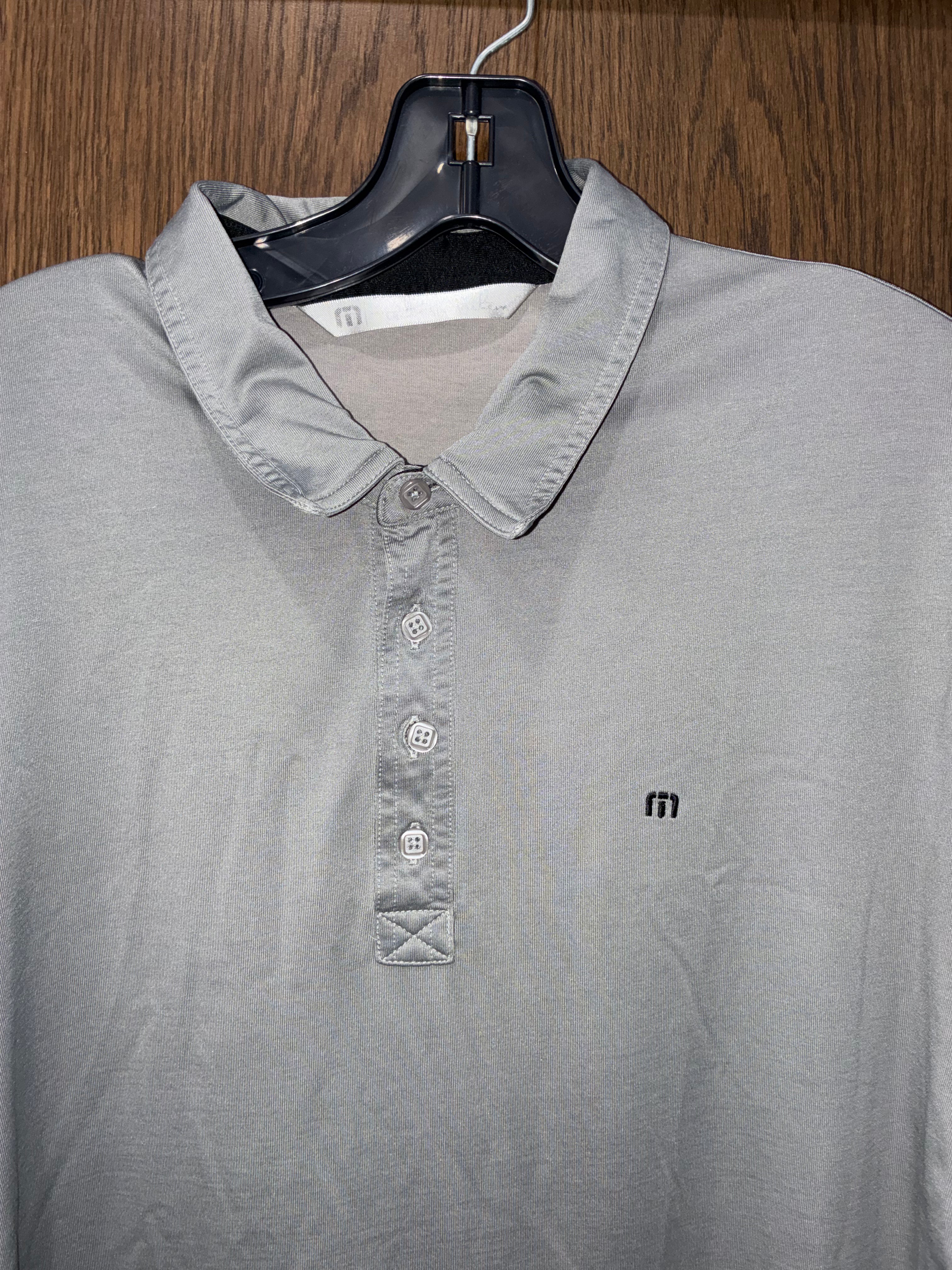 Travis Mathew Men’s The Heater Performance Stretch Short Sleeve Polo Shirt Size XL Extra Large