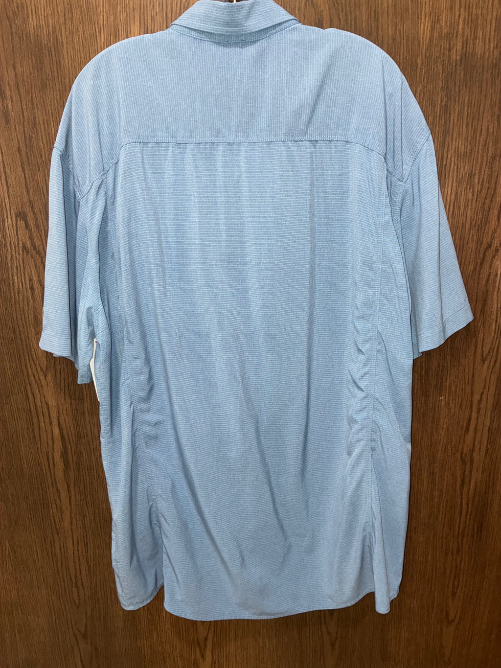 Kuhl Men's OPTIMIZR Short-Sleeve Blue Button-Up Shirt XXL