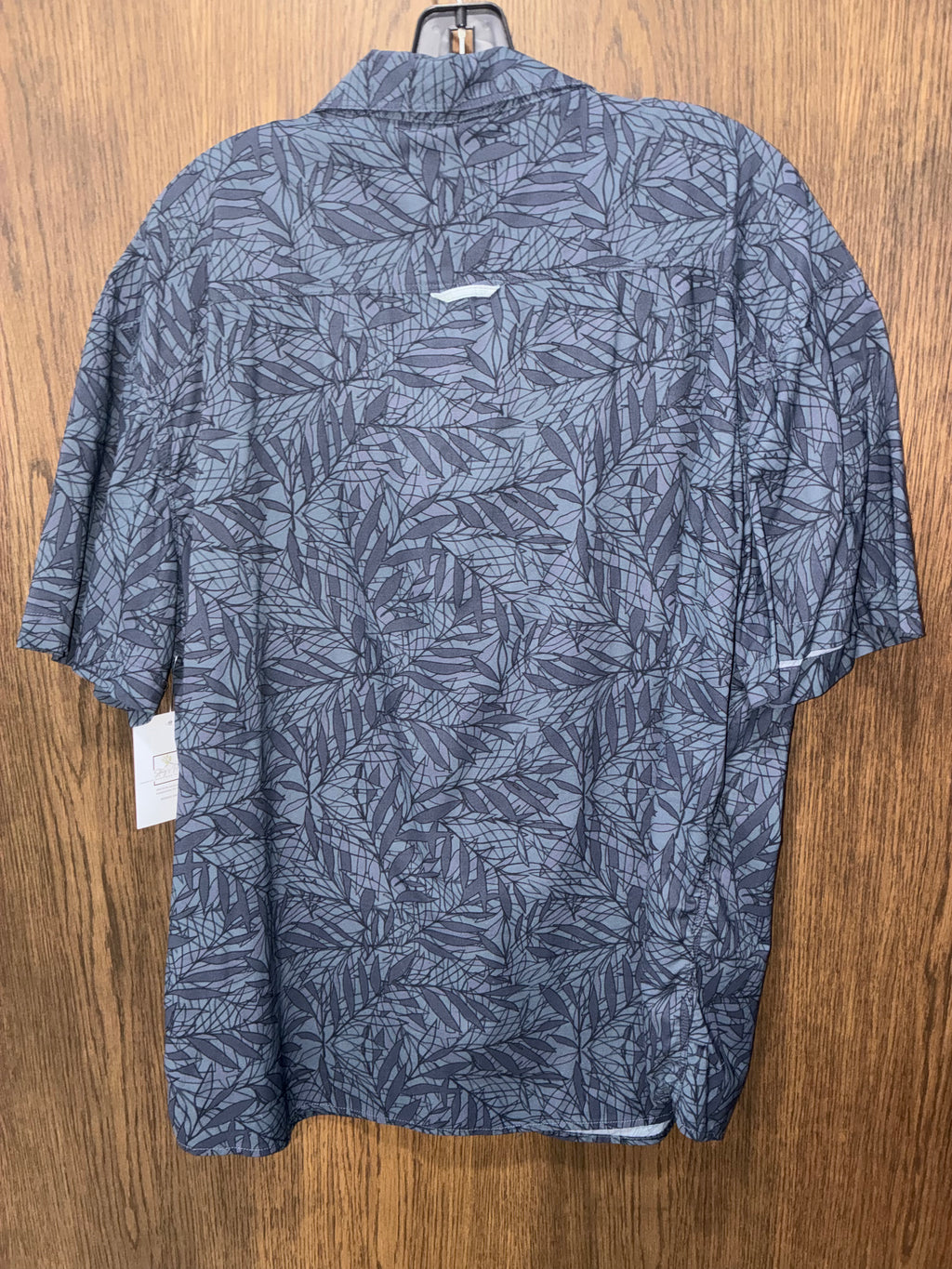 Kuhl Men's Outrage Short-Sleeve Blue Button-Up Shirt  XXL