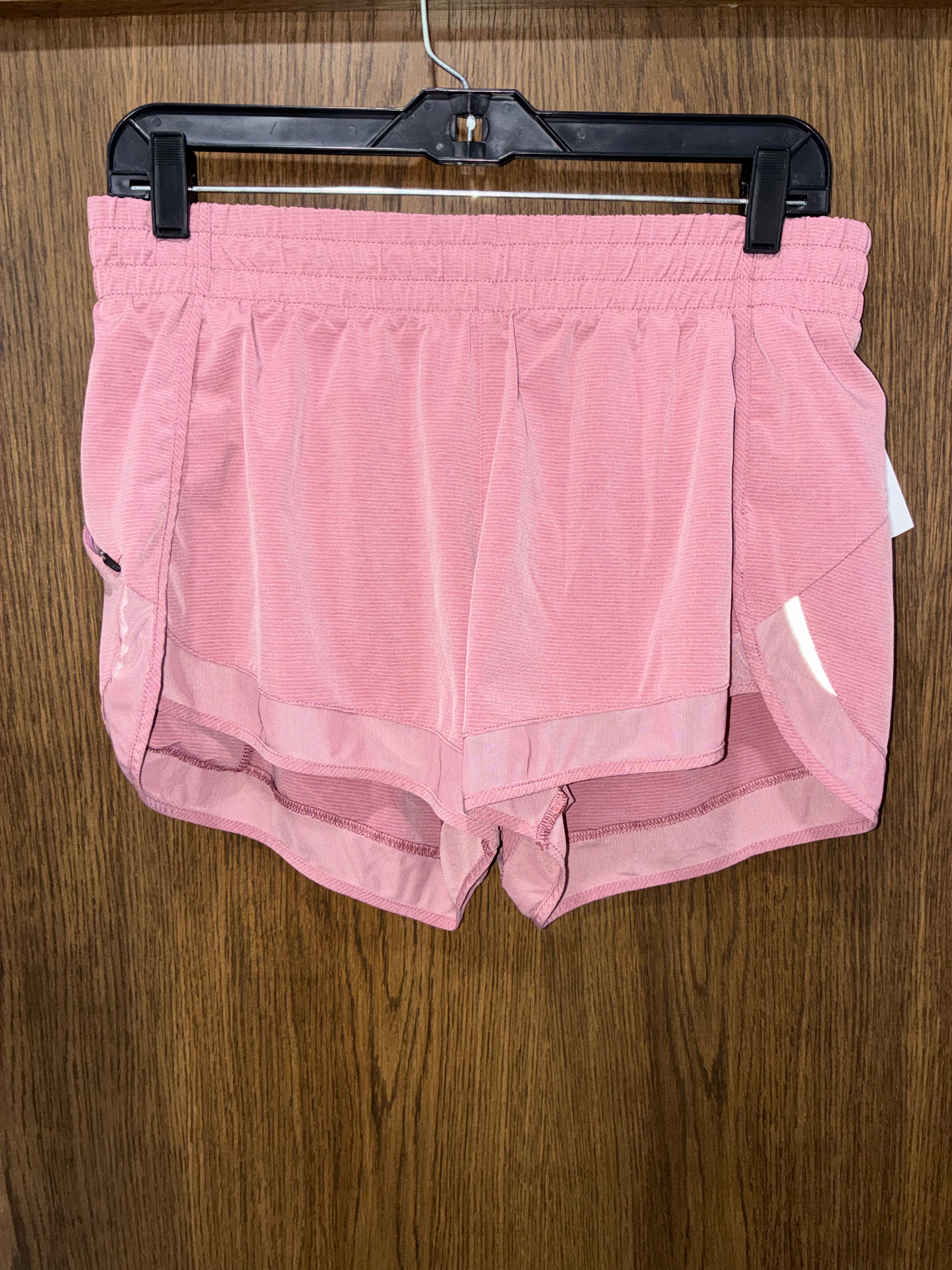 Athleta Women’s  Mesh Racer Run 4" Shorts Venting Pockets Lined Medium