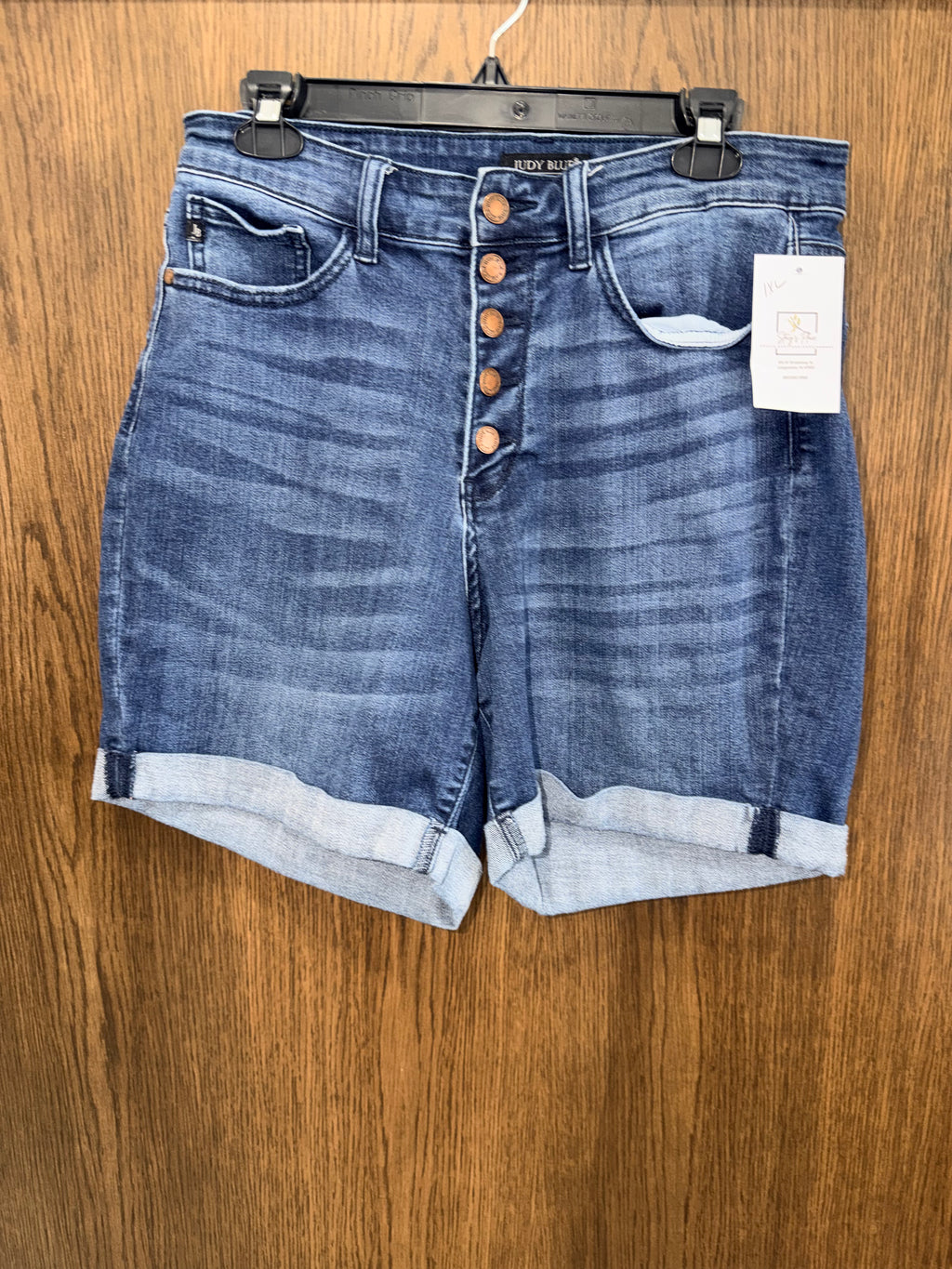 Judy Blue Women’s Button Fly Jeans Shorts 1XL