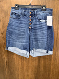 Judy Blue Women’s Button Fly Jeans Shorts 1XL