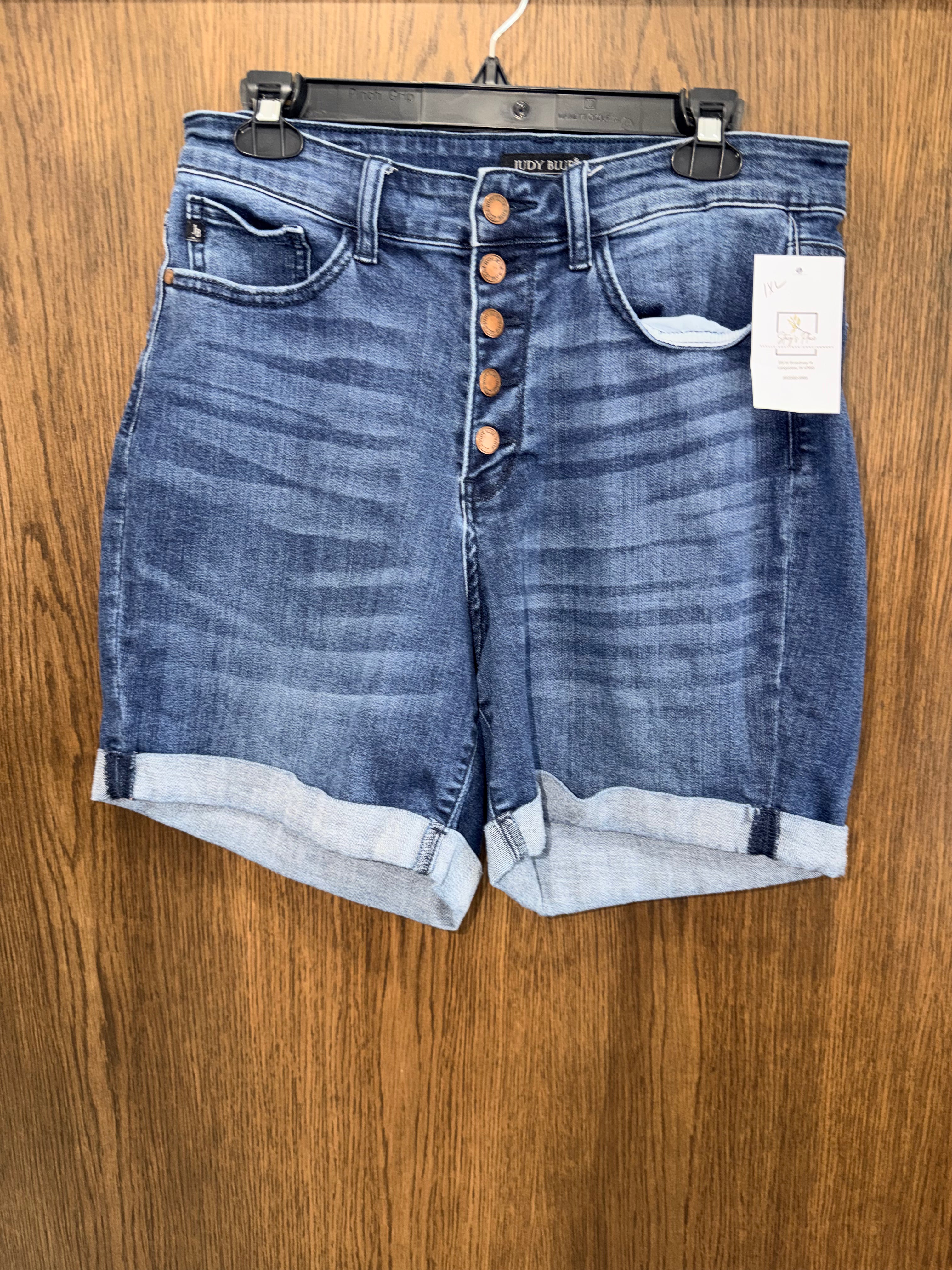 Judy Blue Women’s Button Fly Jeans Shorts 1XL