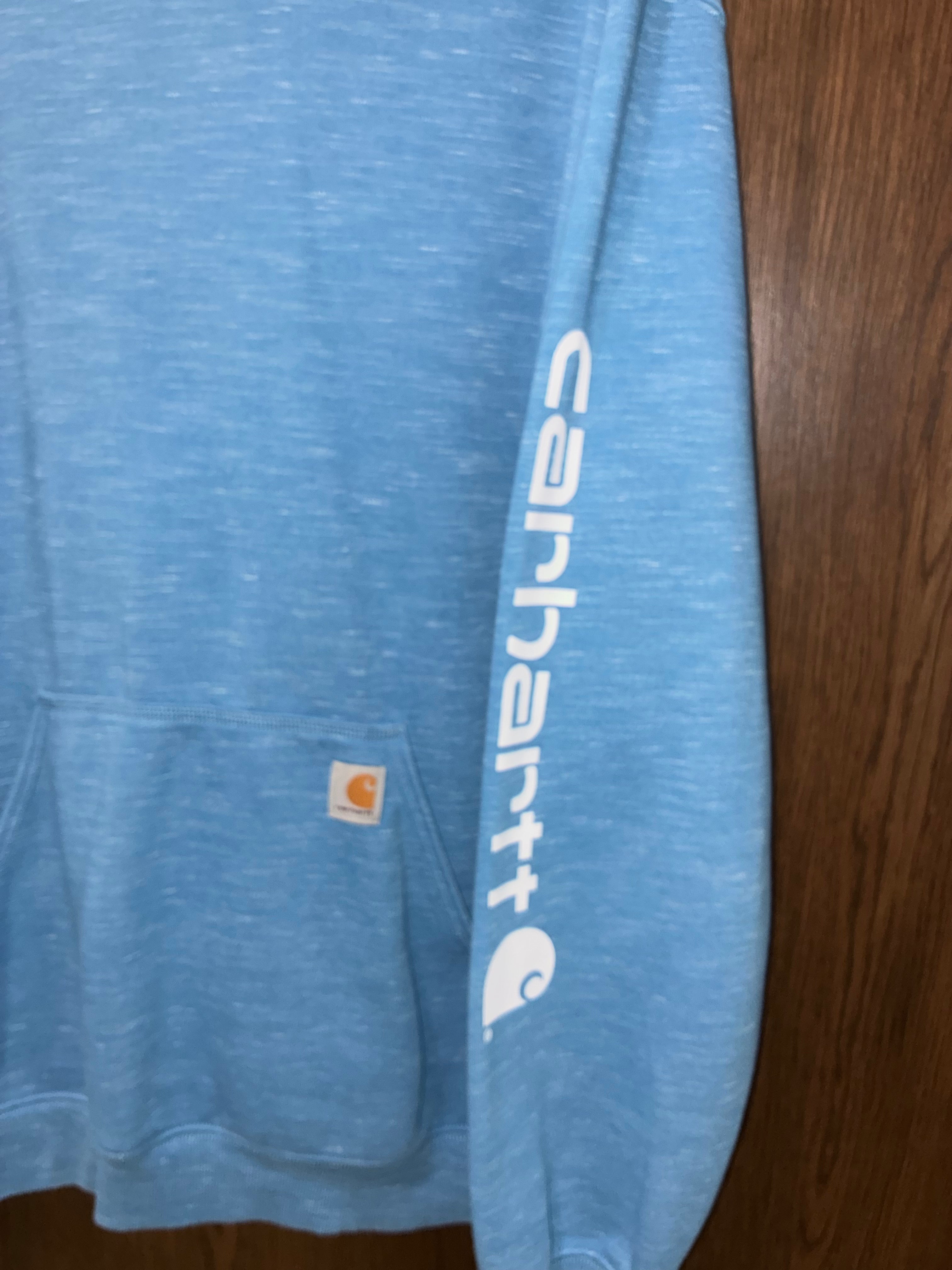 Carhartt Men’s Hoodie Hooded Sweatshirt XXL 2X Loose Tall