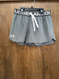 Under Armour Girls Play Up Shorts YM 10/12 Like New