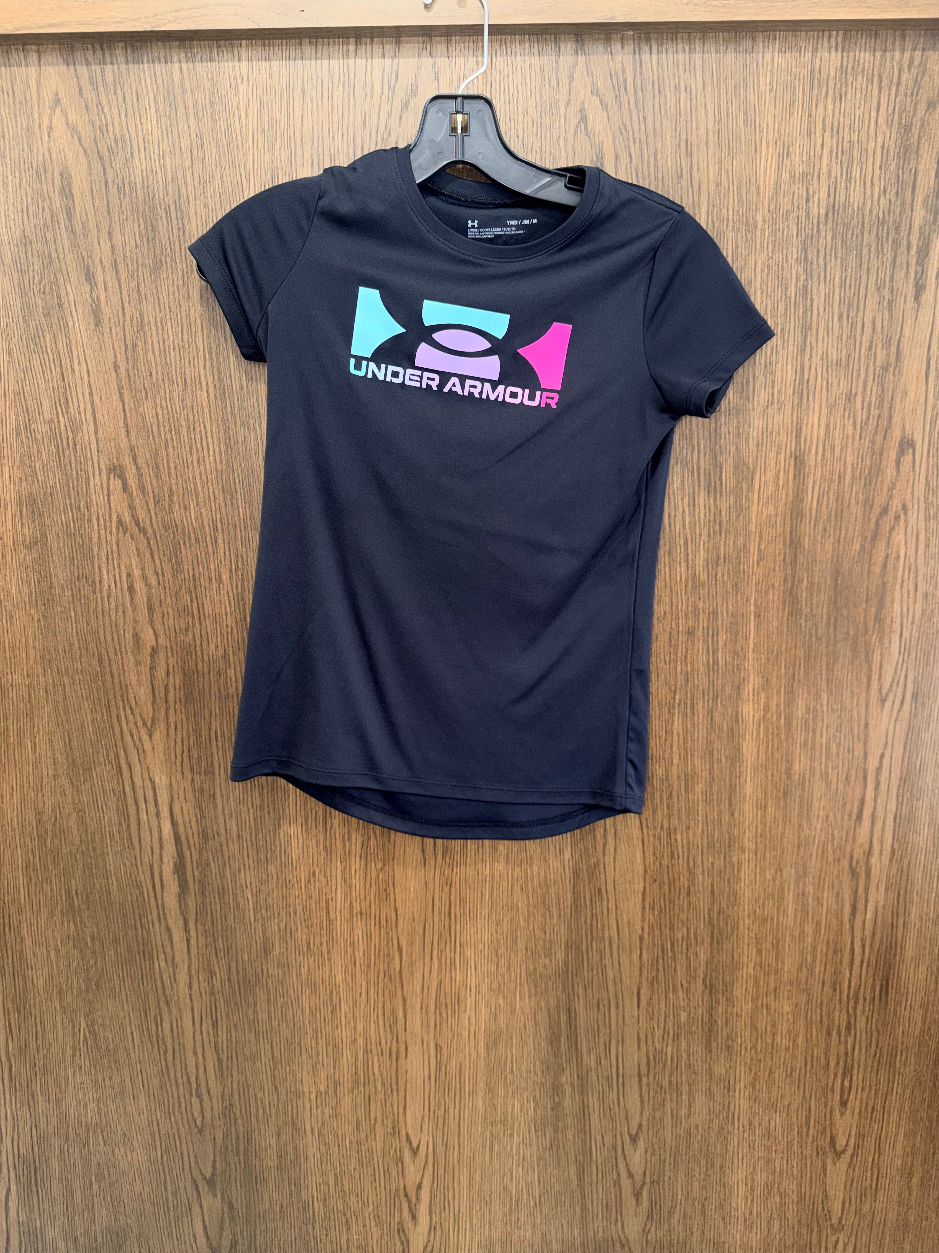 Under Armour Girls T-Shirt YM 10/12 Like New
