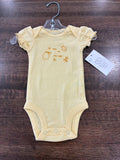 Carters Girls Yellow Onesie 0-3 Months New