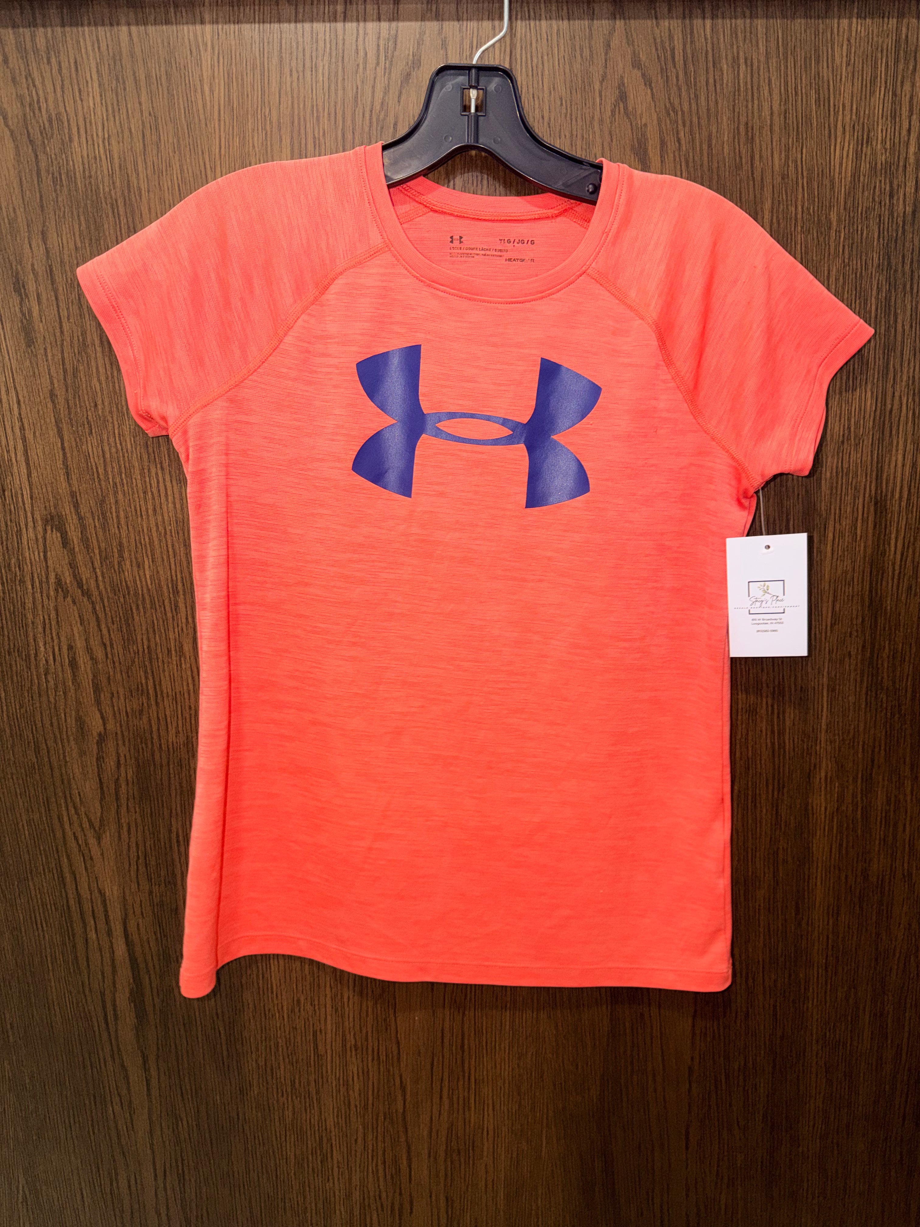 Under Armour Girls T-Shirt YL 12/14 Play