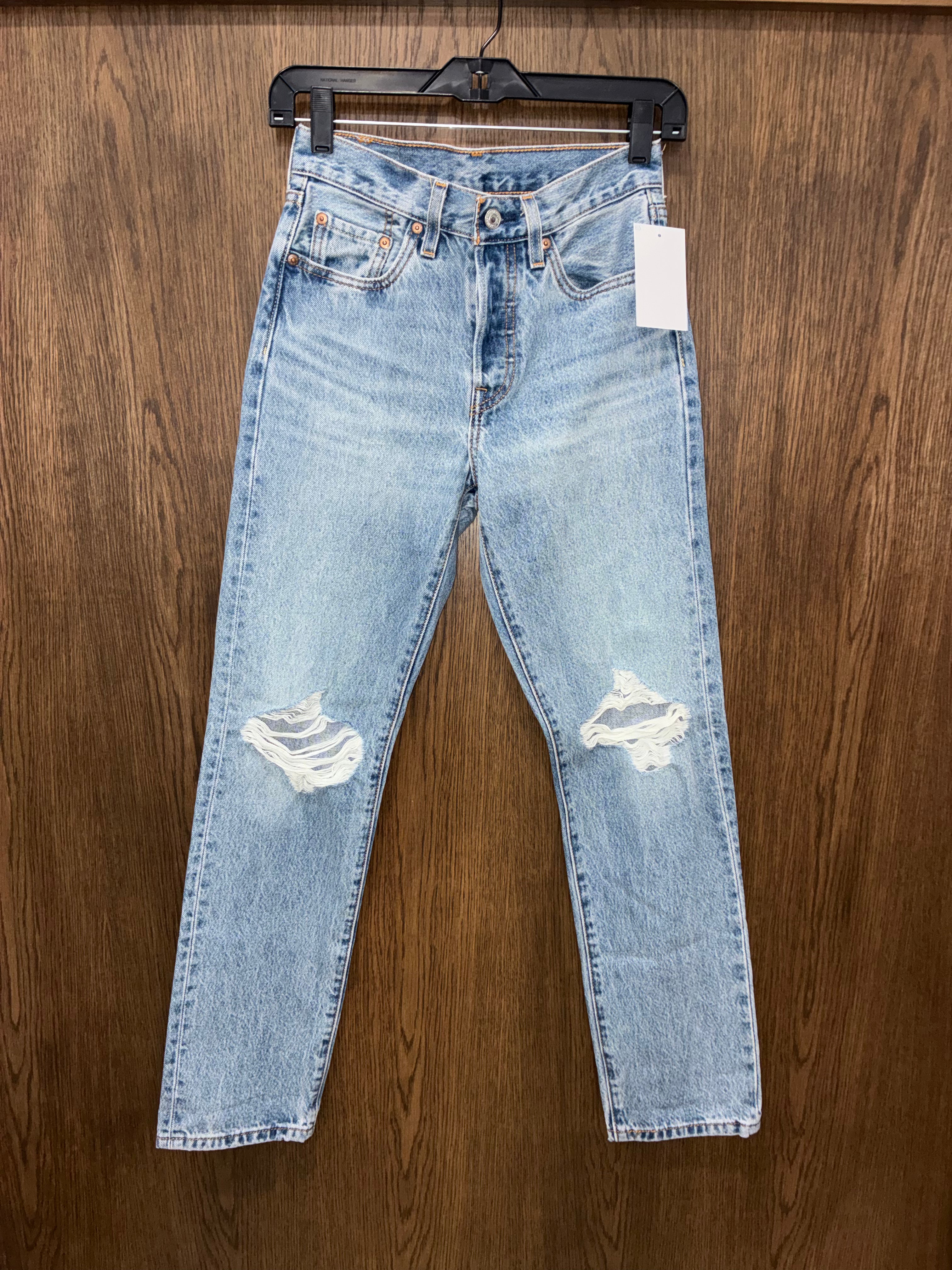 Levi’s Women’s High Rise 501 Button Fly Jeans Size 24W