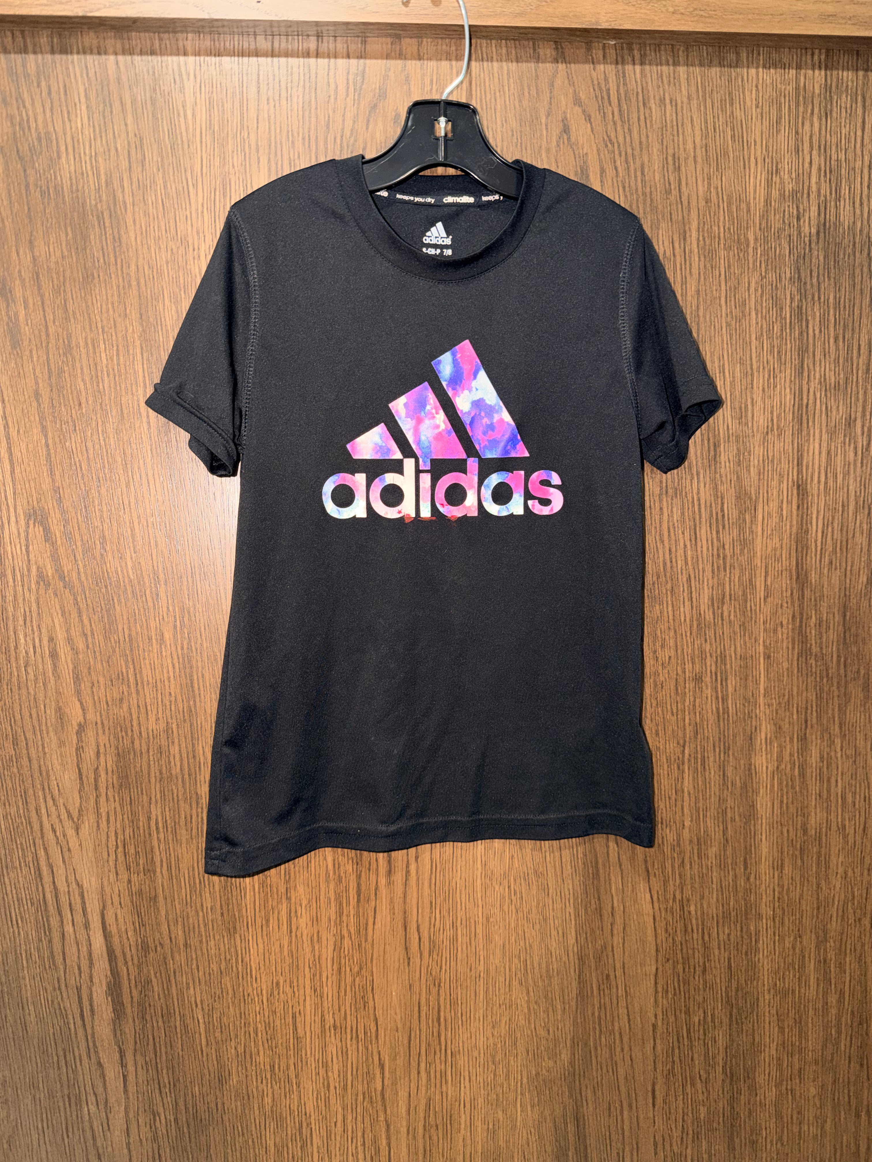Adidas Girls T-Shirt YSM 7/8 New Condition
