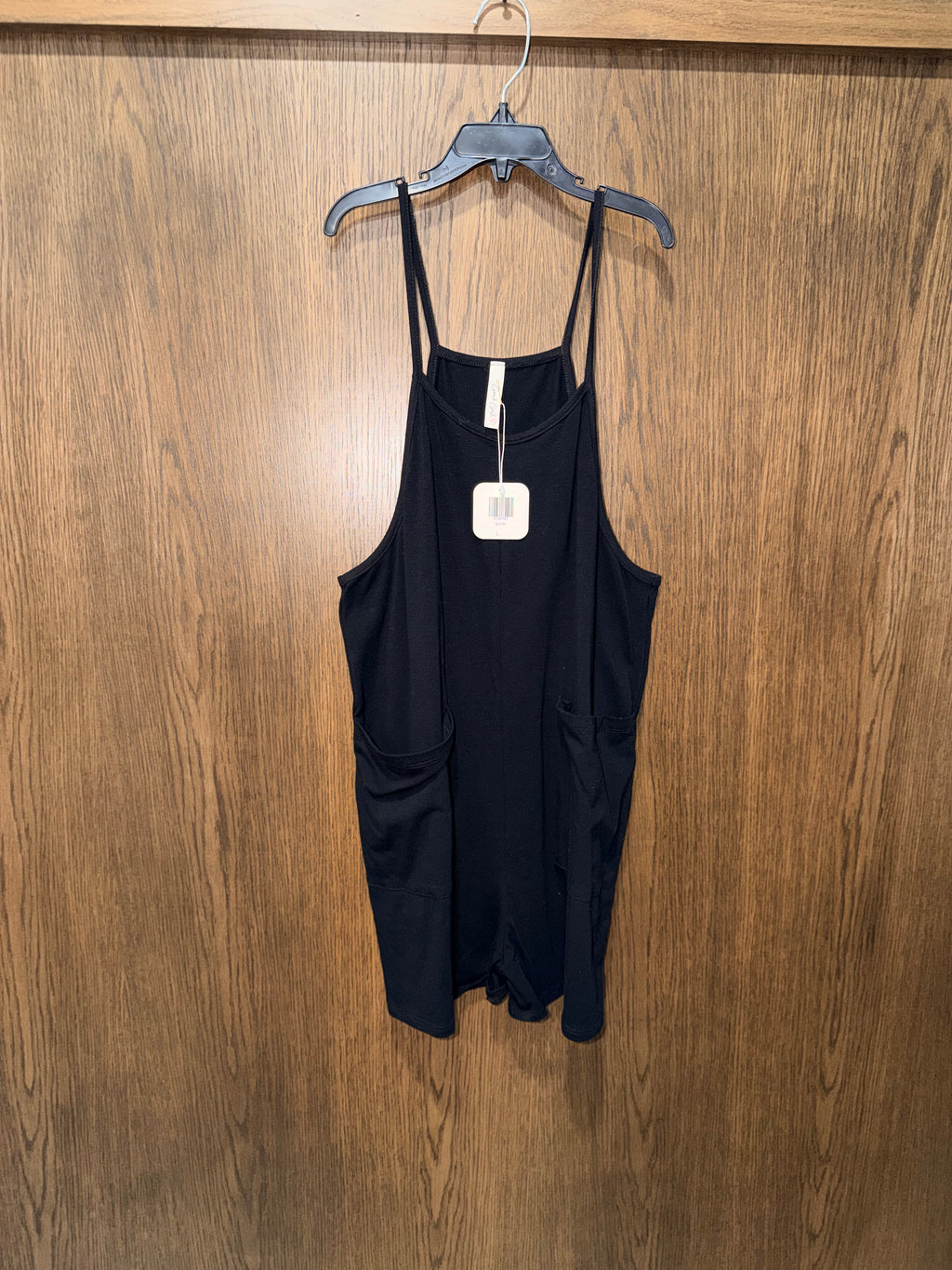 Good Girls NWT Shortie Romper Overall Jumpsuit YM 10/12 Black