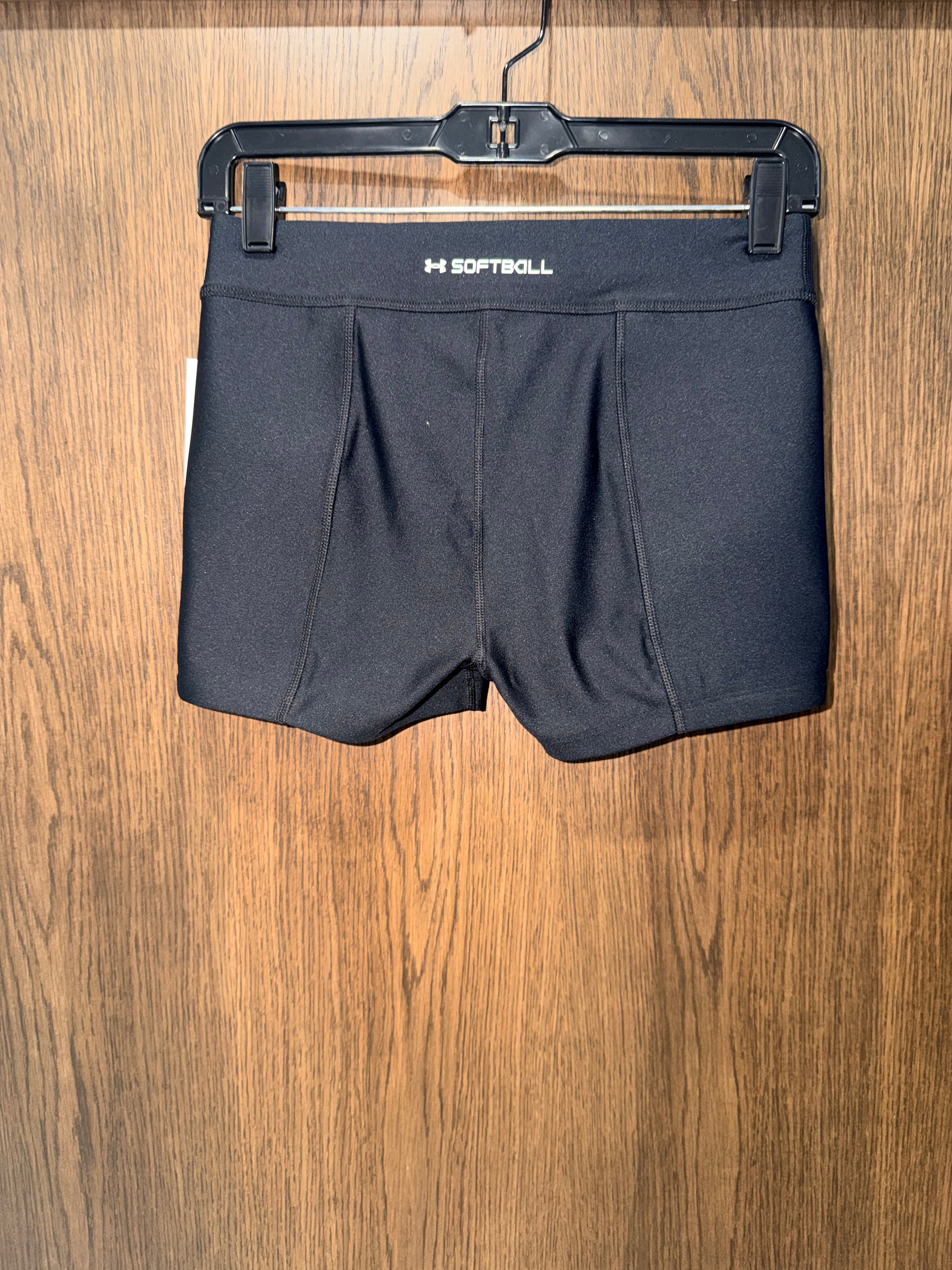 Under Armour NWOT Girls Padded Utility Slider Shorts YL 12/14