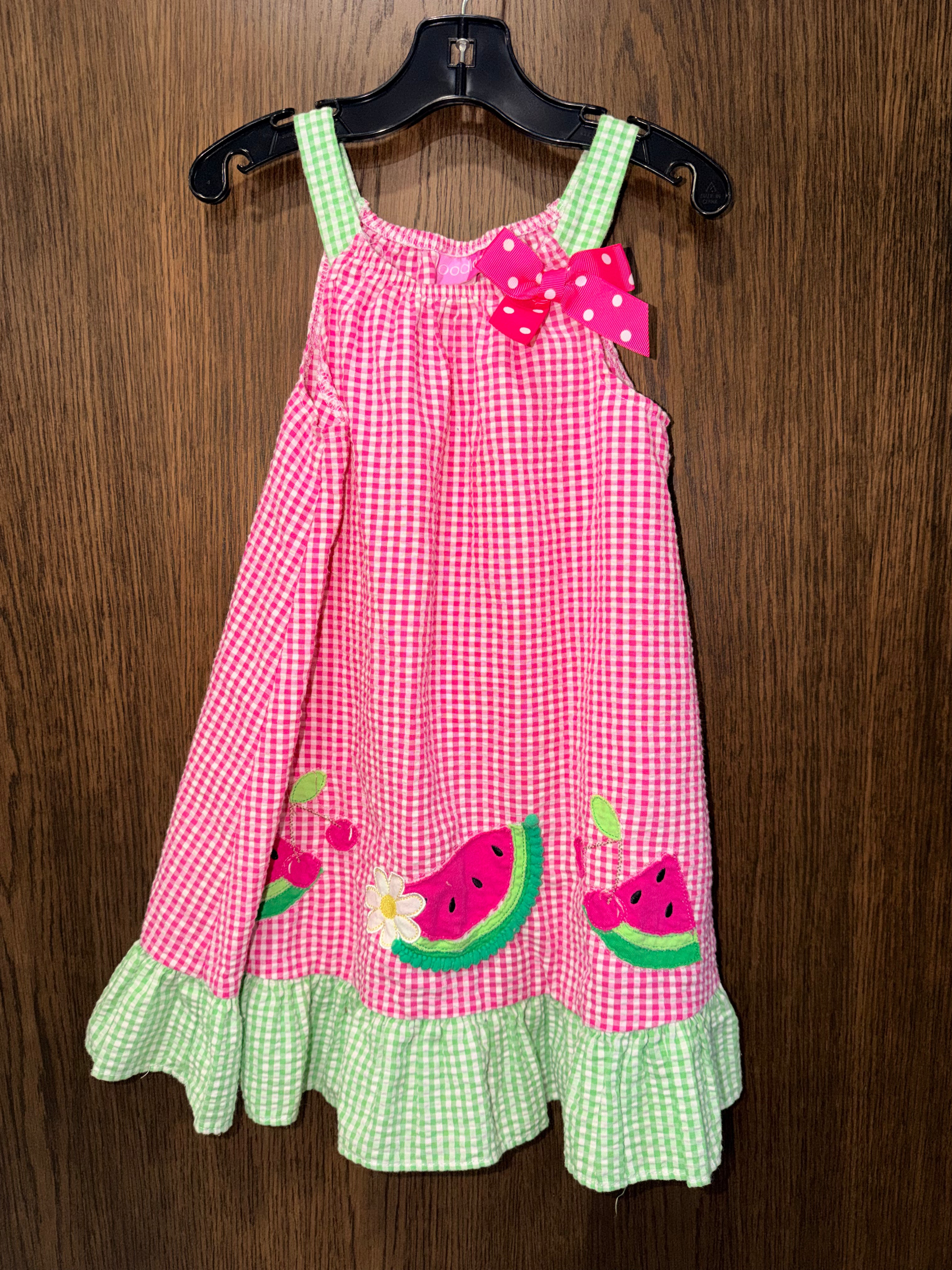 Goodlad Vintage Watermelon Seersucker Dress Size 5