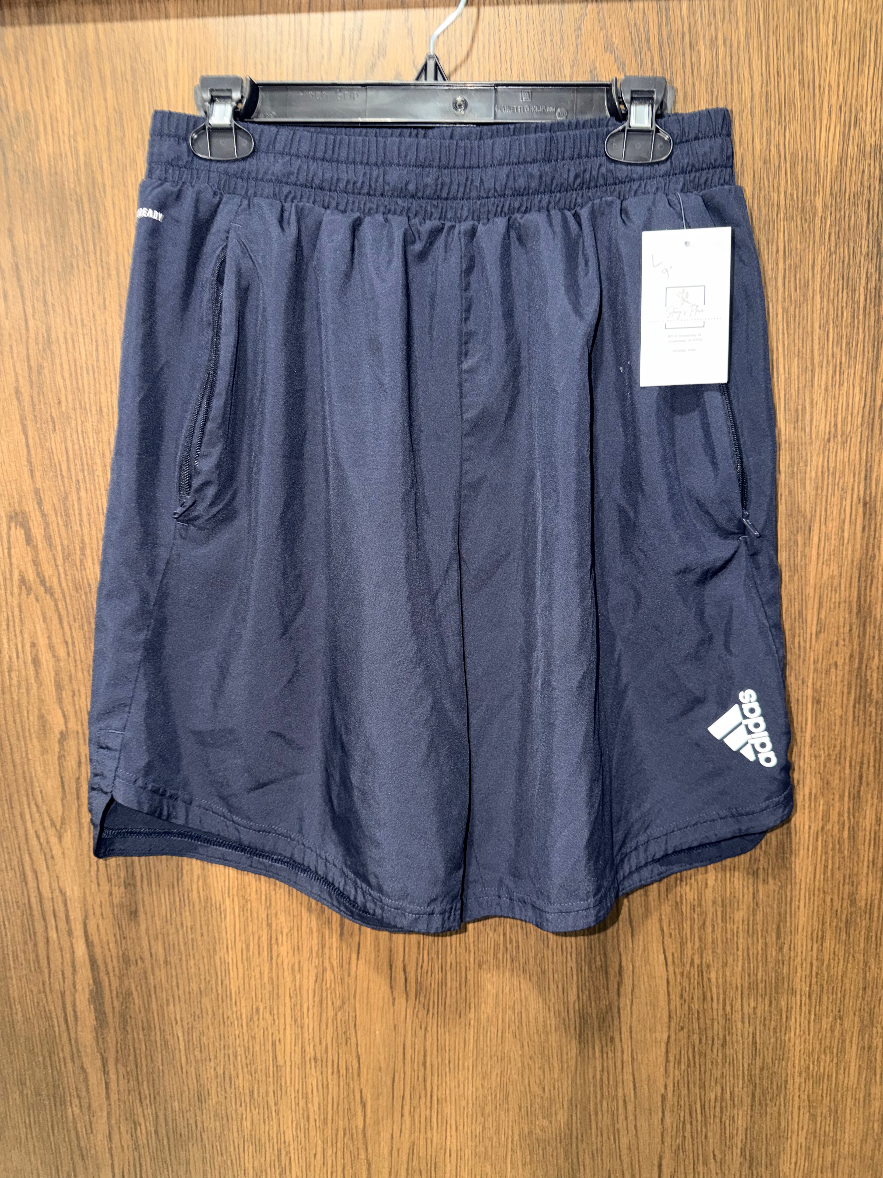 Adidas Men's Shorts Size Large Navy