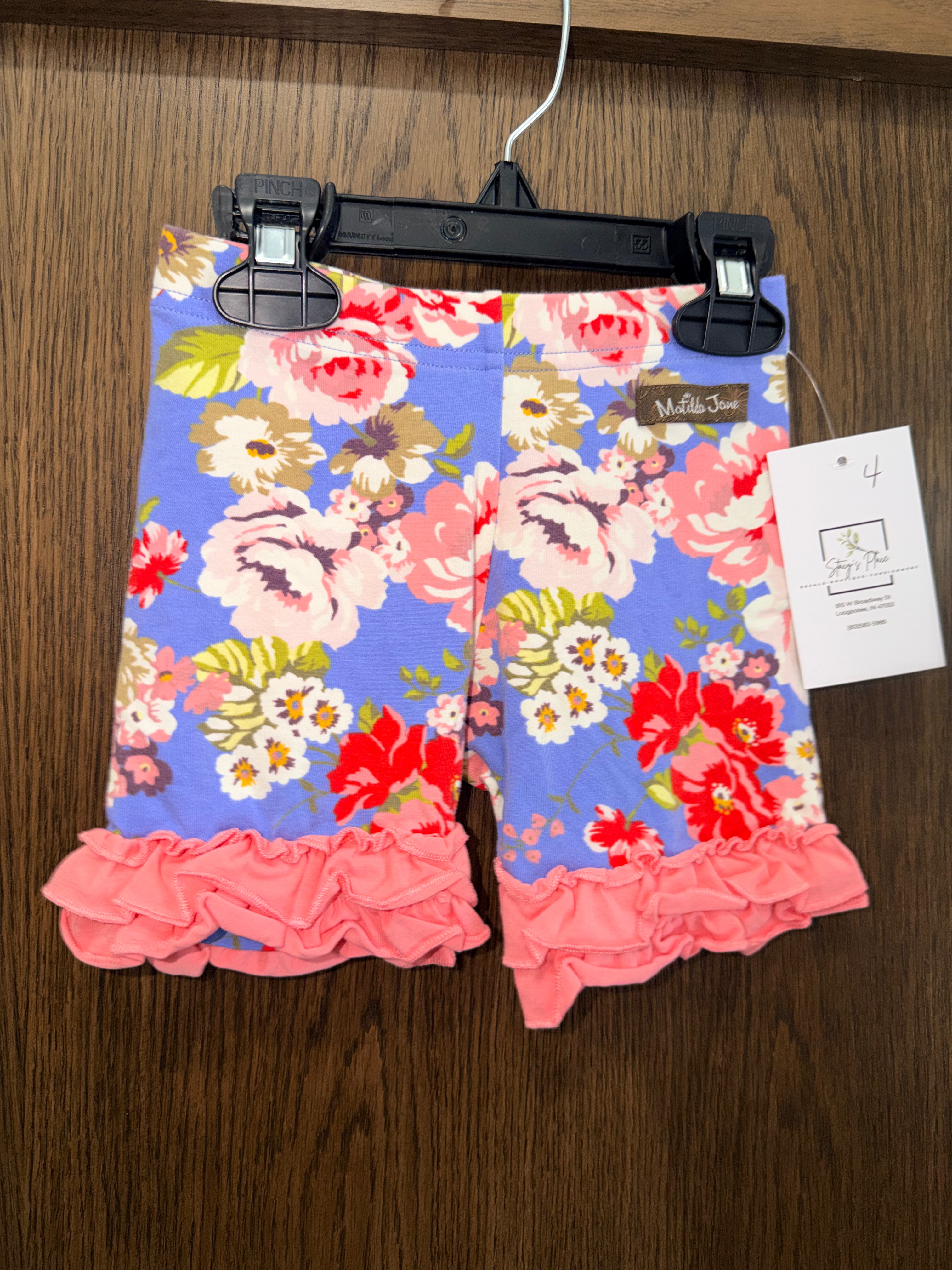 Matilda Jane Girls Shorties Size 4