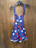 Girls 4th of July Romper 3T 4T