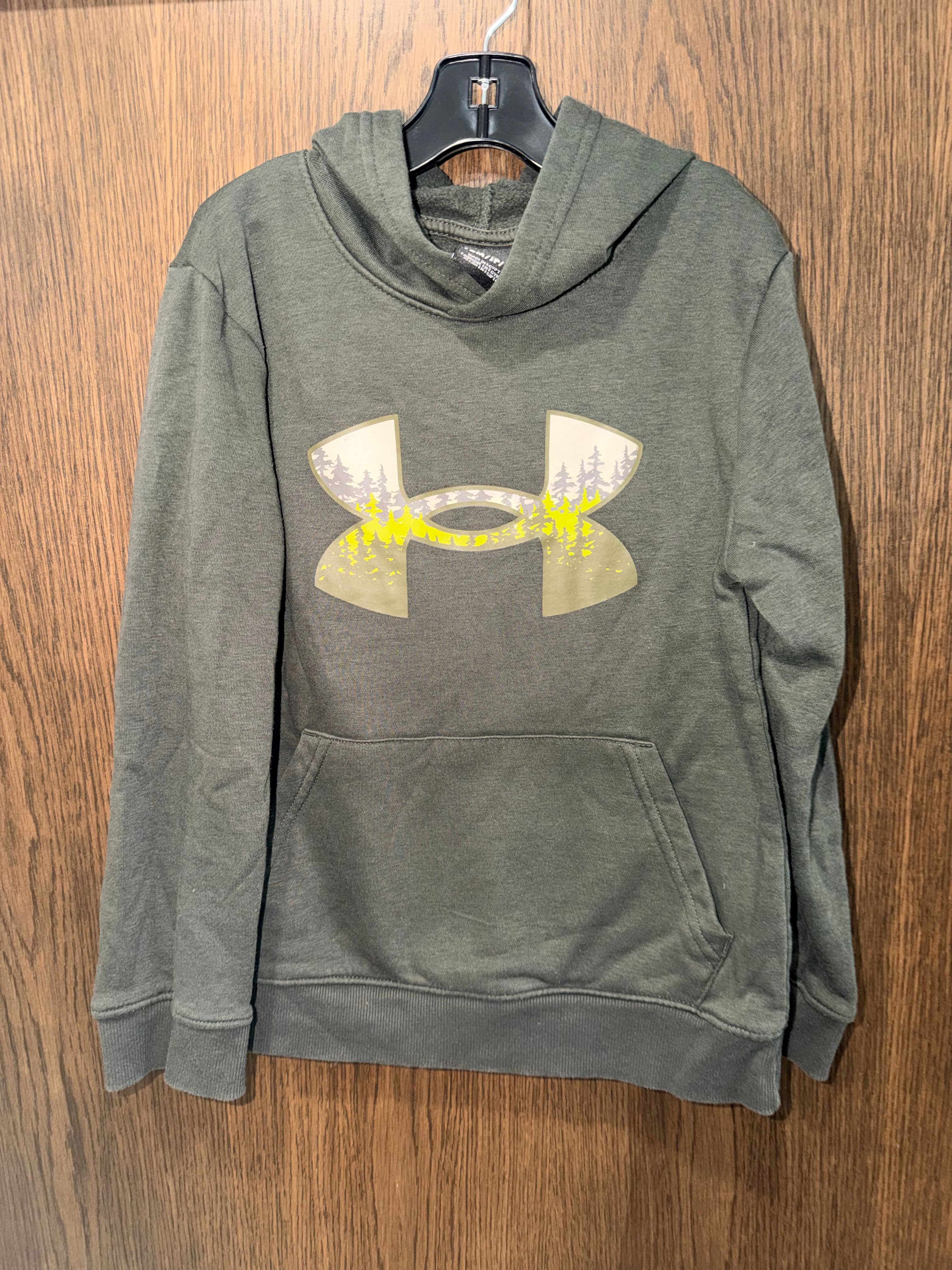 Under Armour Boys Hoodie Pullover Size YSM 7/8