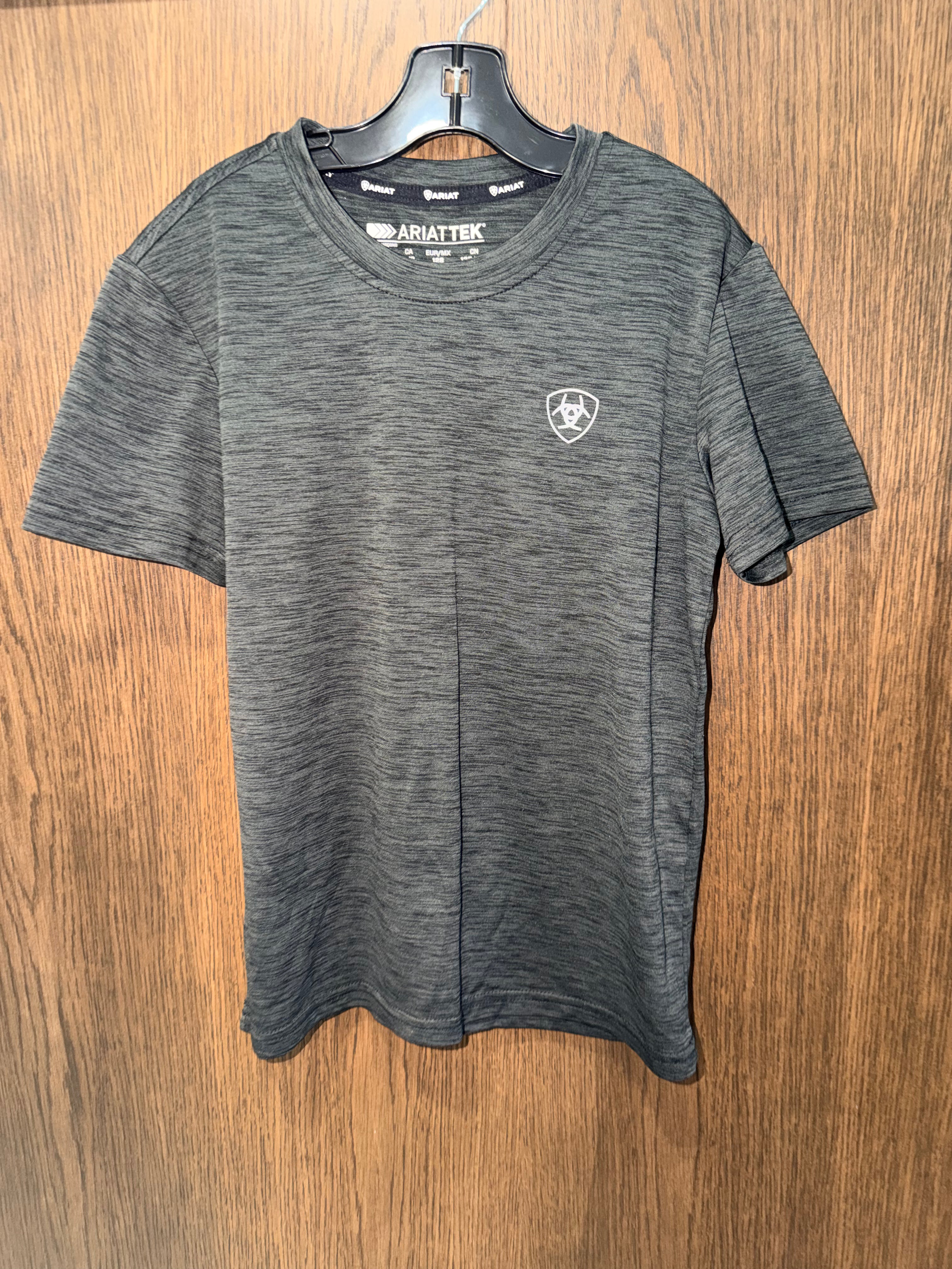Ariat Boys Short Sleeve Size YSM 7/8  New Condition