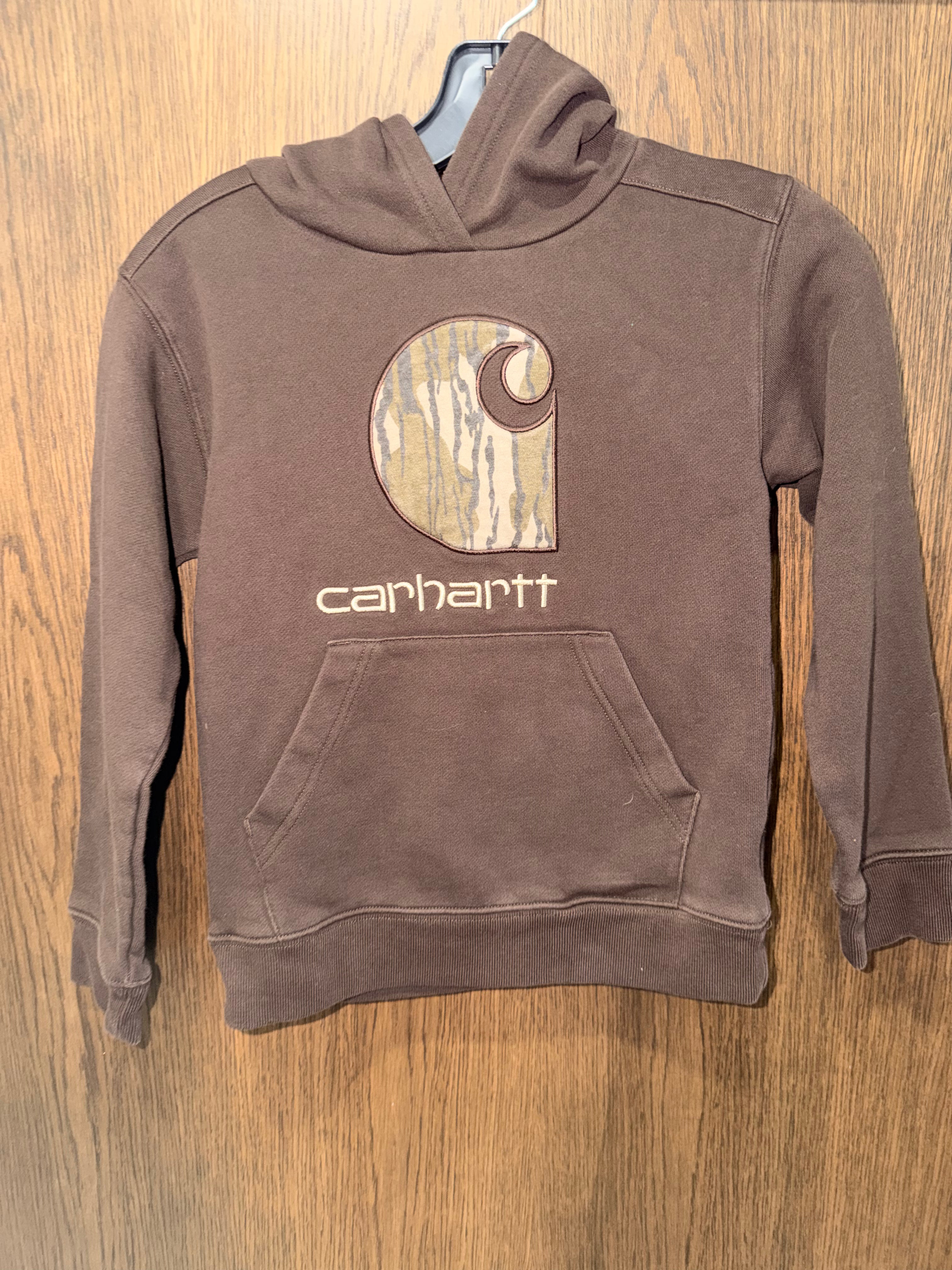 Carhartt Boys Hoodie Pullover Size YSM 8/10