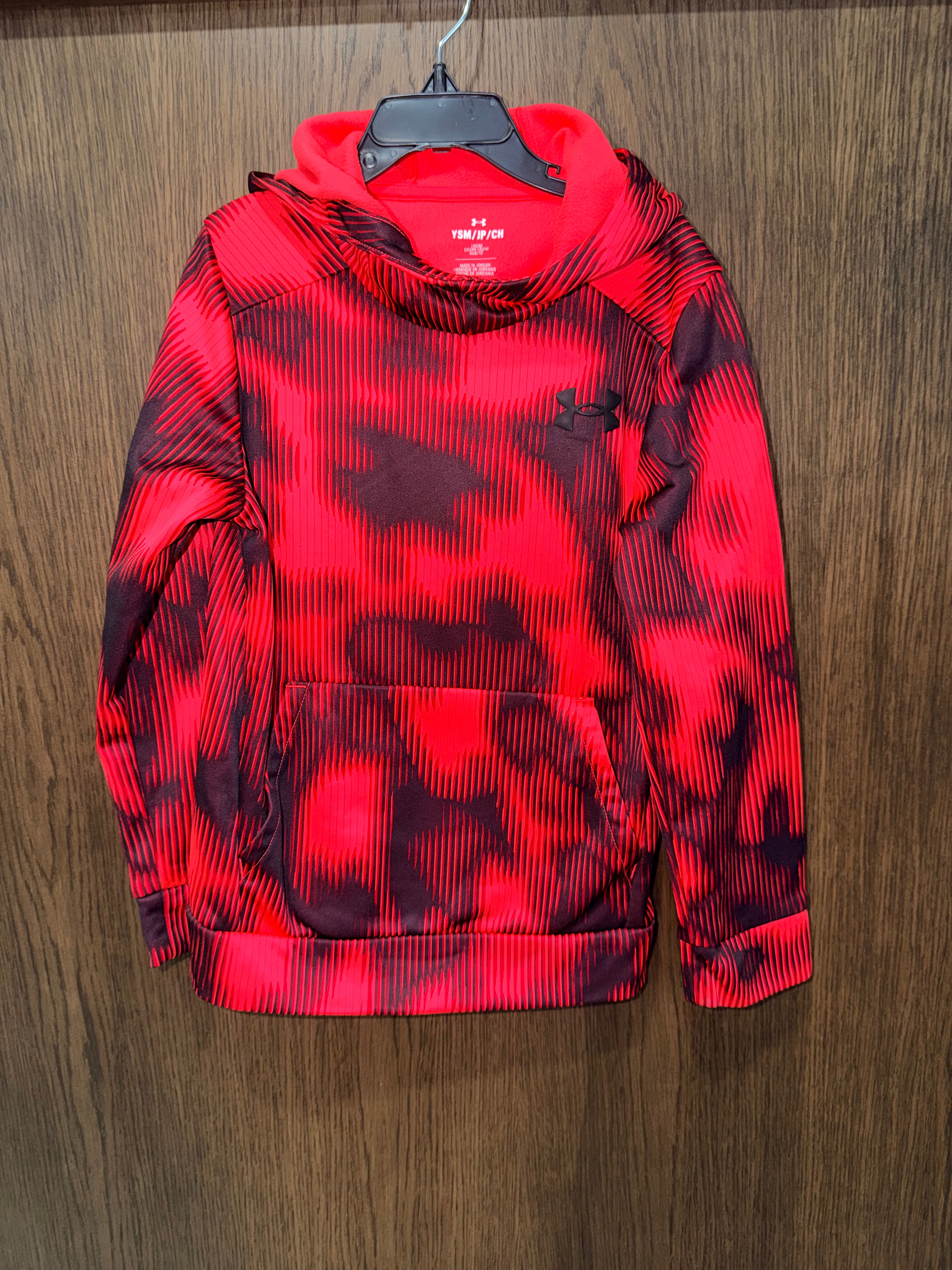 Under Armour Boys Hoodie Pullover Size YSM 7/8