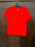 Under Armour Boys Golf Polo YXL 14/16 Orange