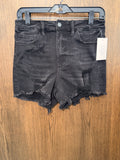 Women’s Vervet NWT  Hi-Waist Shorts Size Medium Black Not faded
